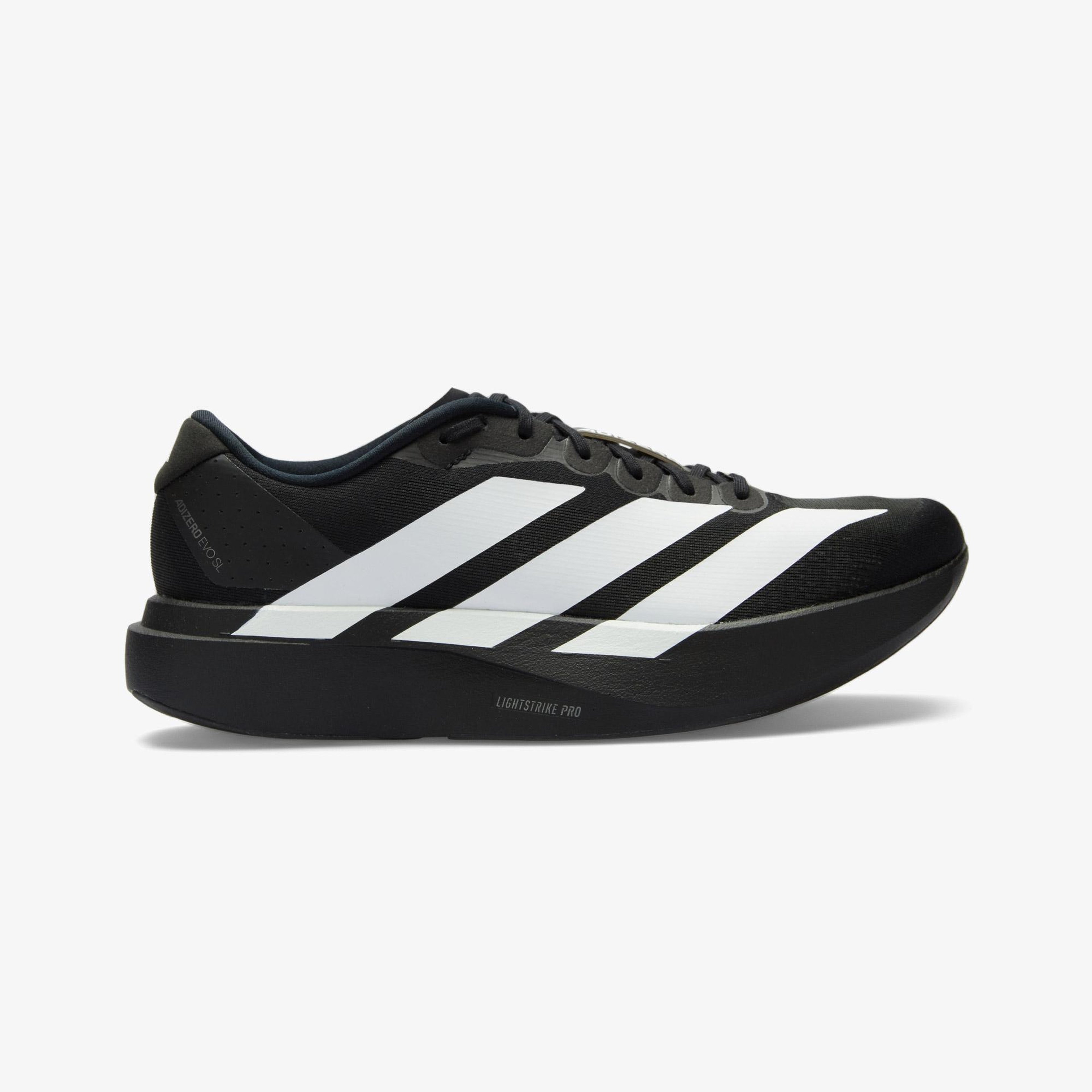 adidas Adizero Evo SL Erkek Siyah Koşu Ayakkabısı