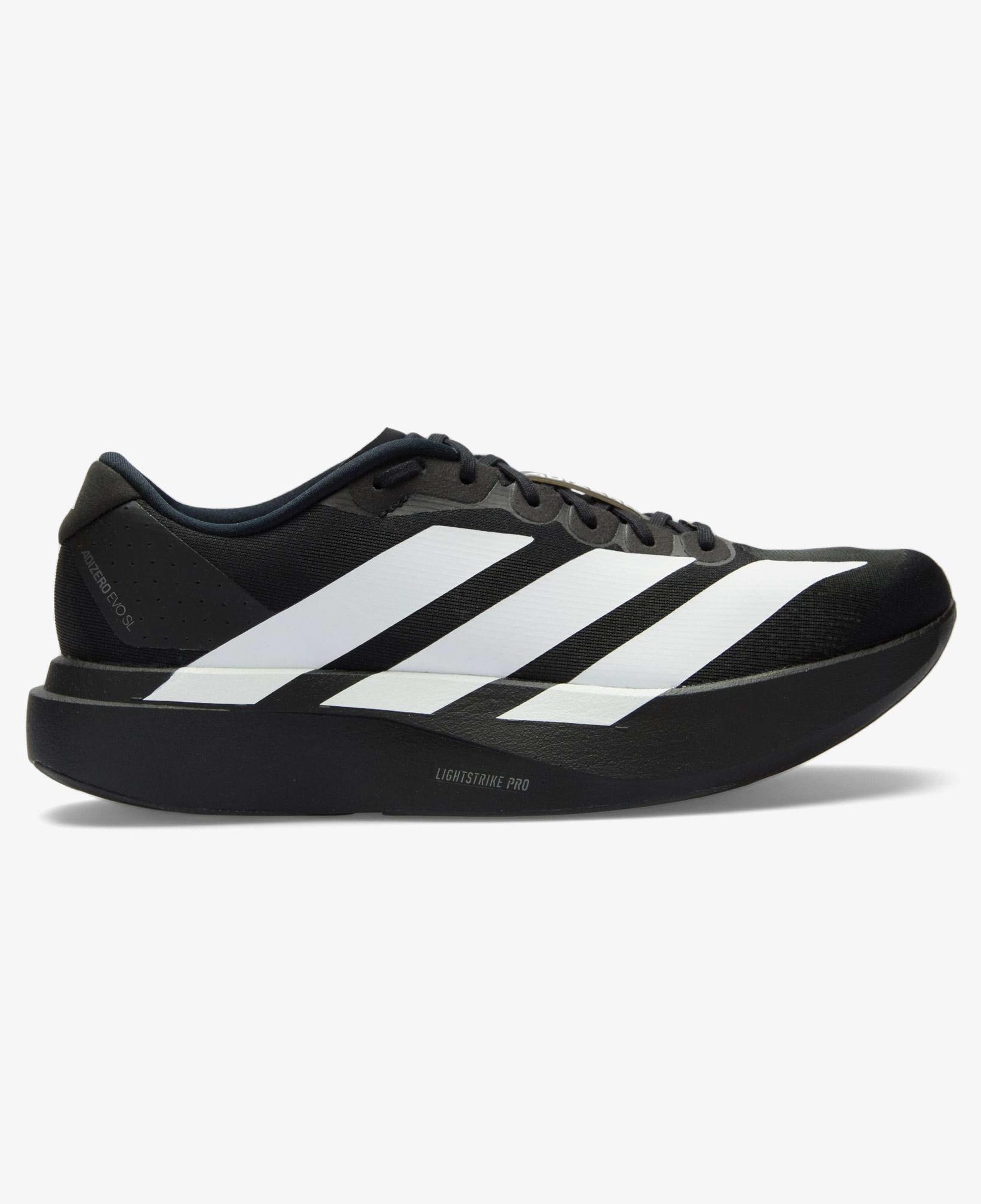 adidas Adizero Evo SL Erkek Siyah Koşu Ayakkabısı