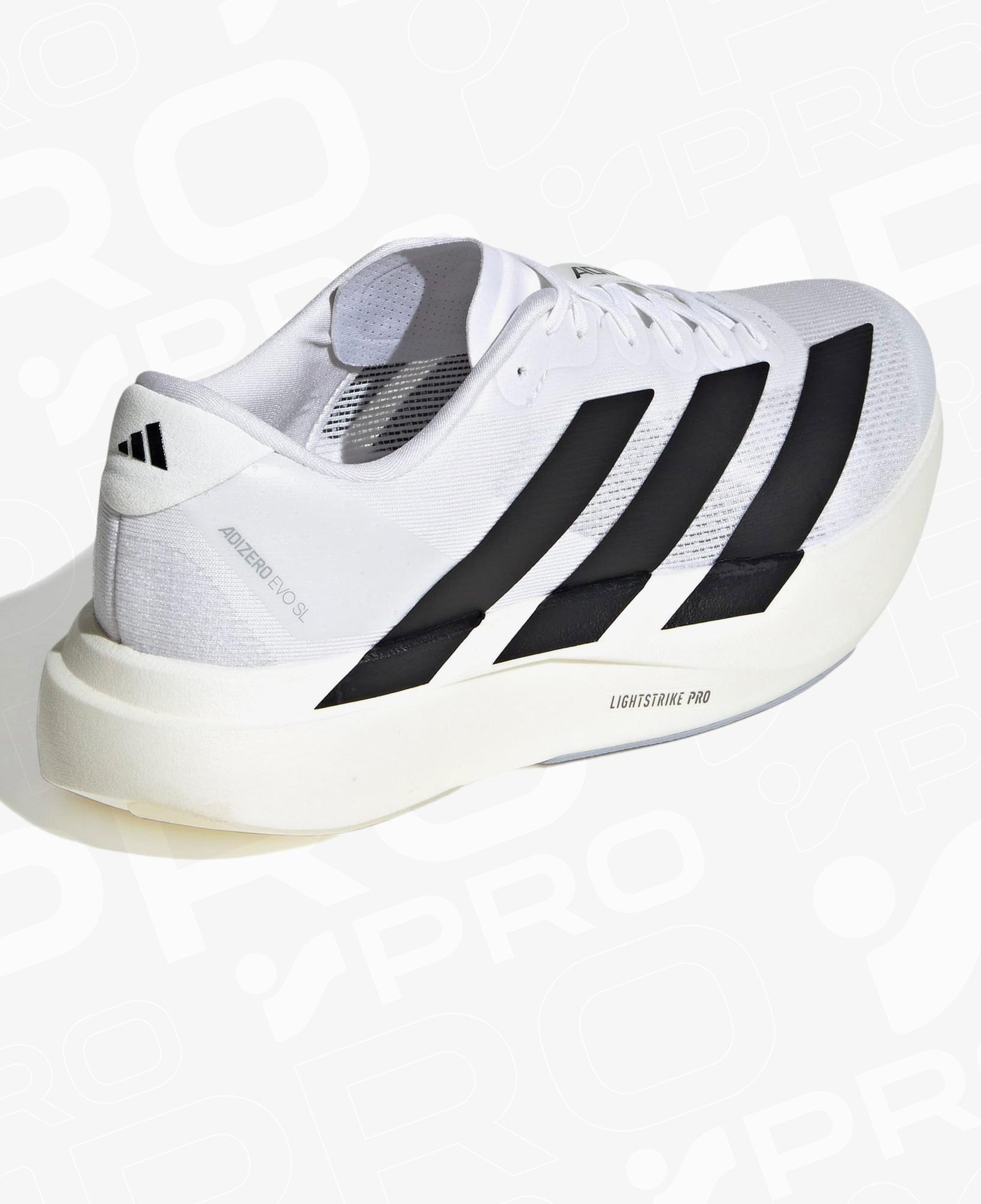 adidas Adizero Evo Sl Erkek Beyaz Koşu Ayakkabısı