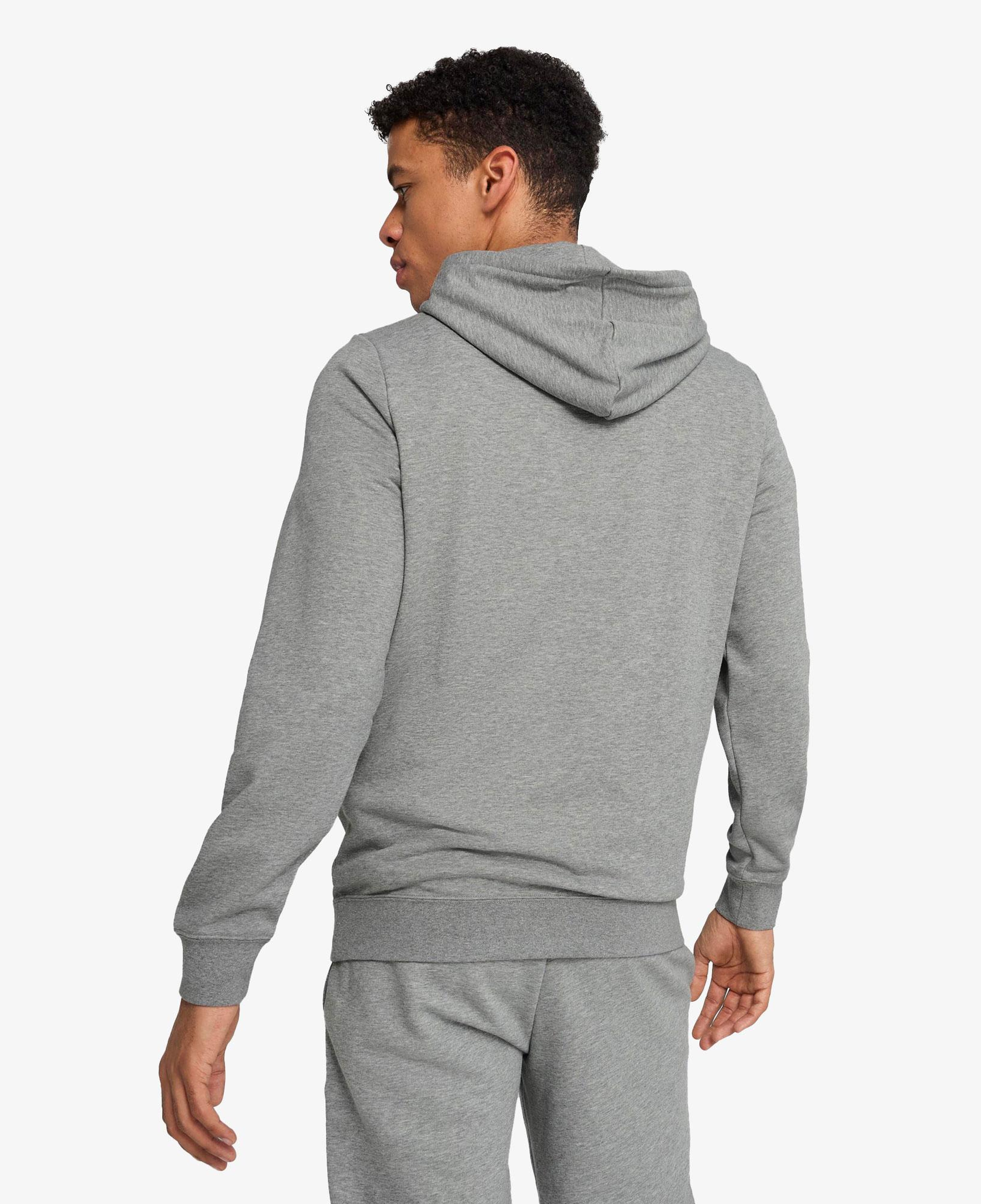 Puma Essential No. 1 Logo  Erkek Gri Sweatshirt