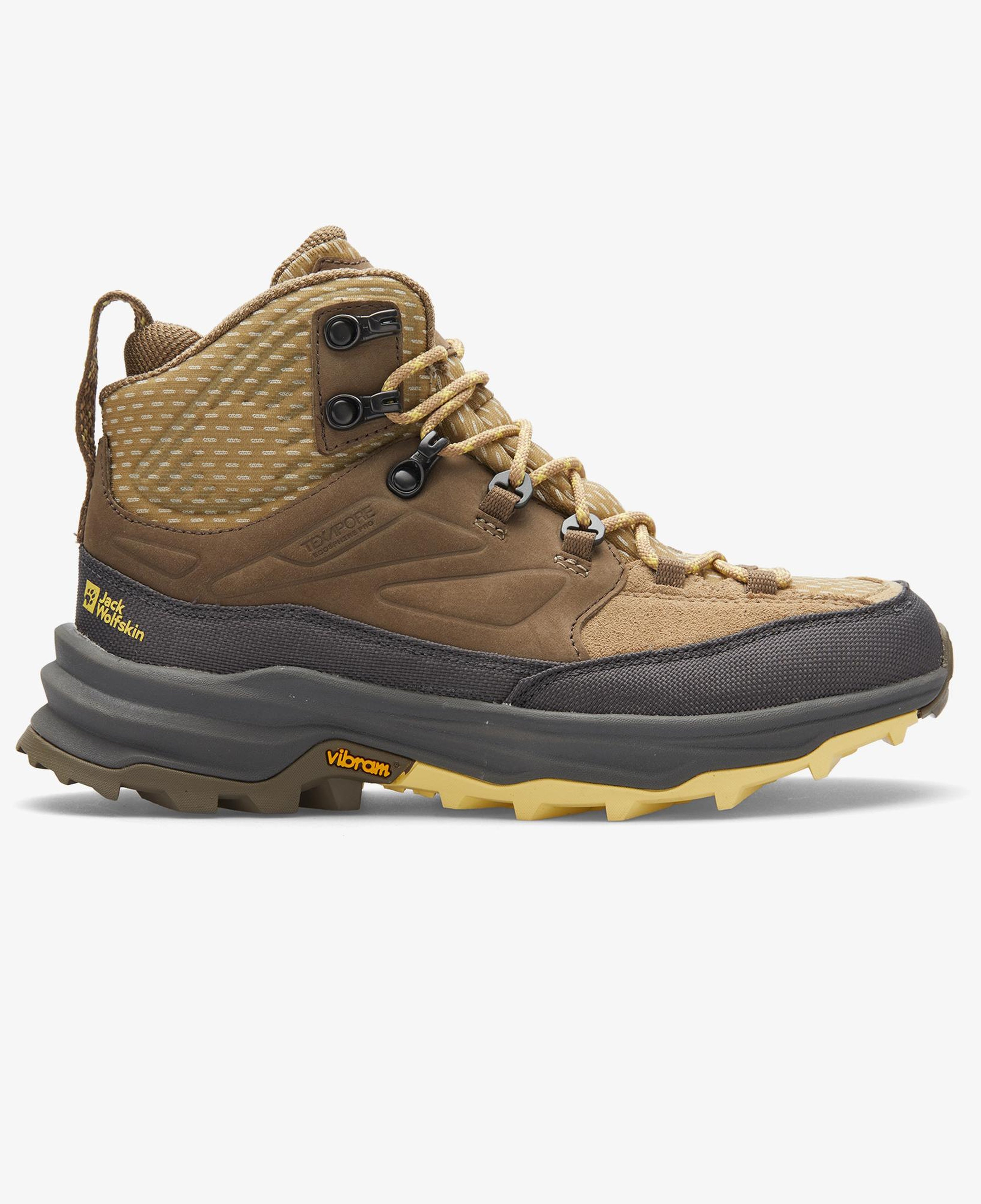 Jack Wolfskin Cyrox Texapore Mid Kadın Krem Outdoor Bot