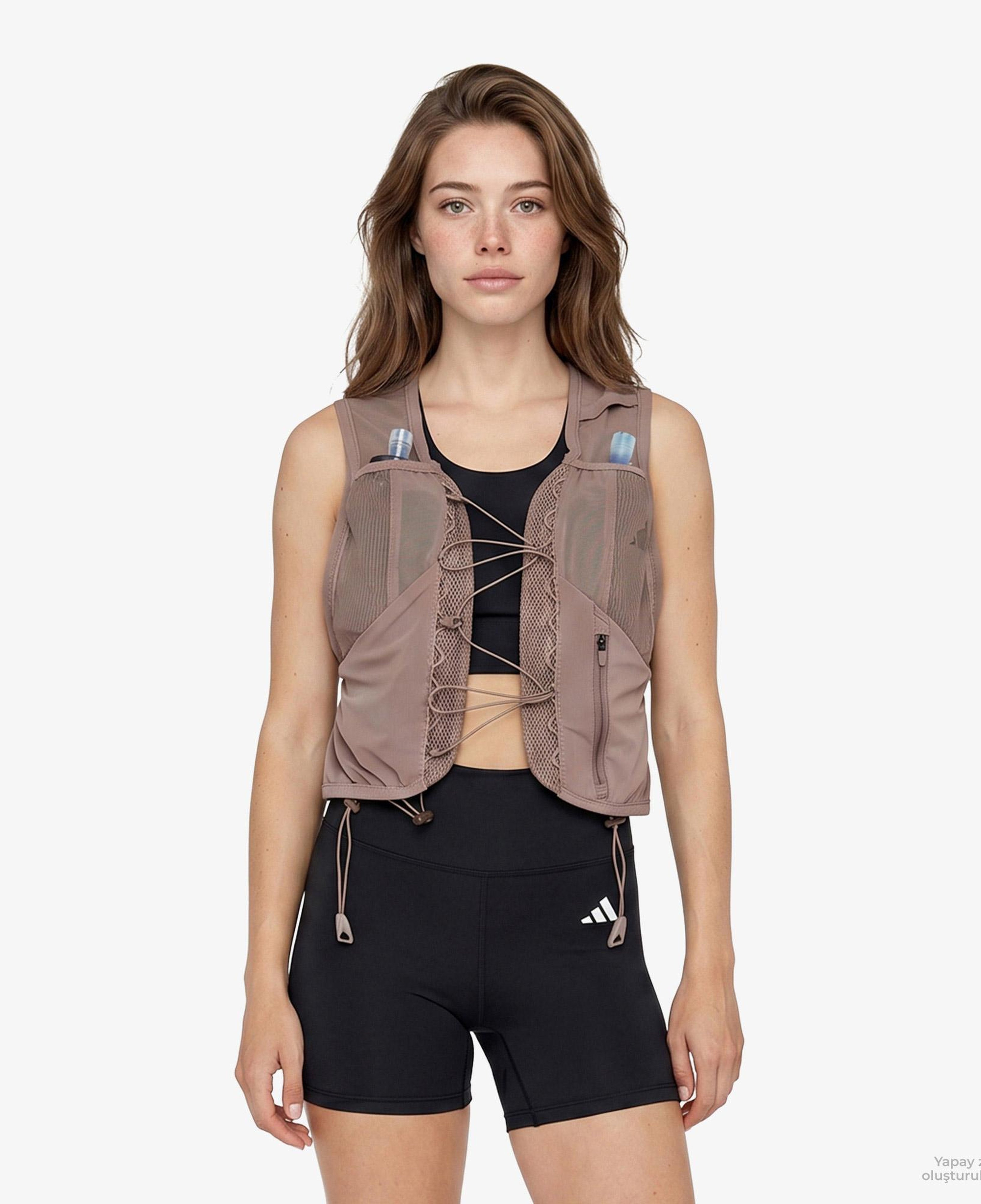 adidas Terrex Xperior Unisex Kahverengi Arazi Koşusu Yeleği 5L