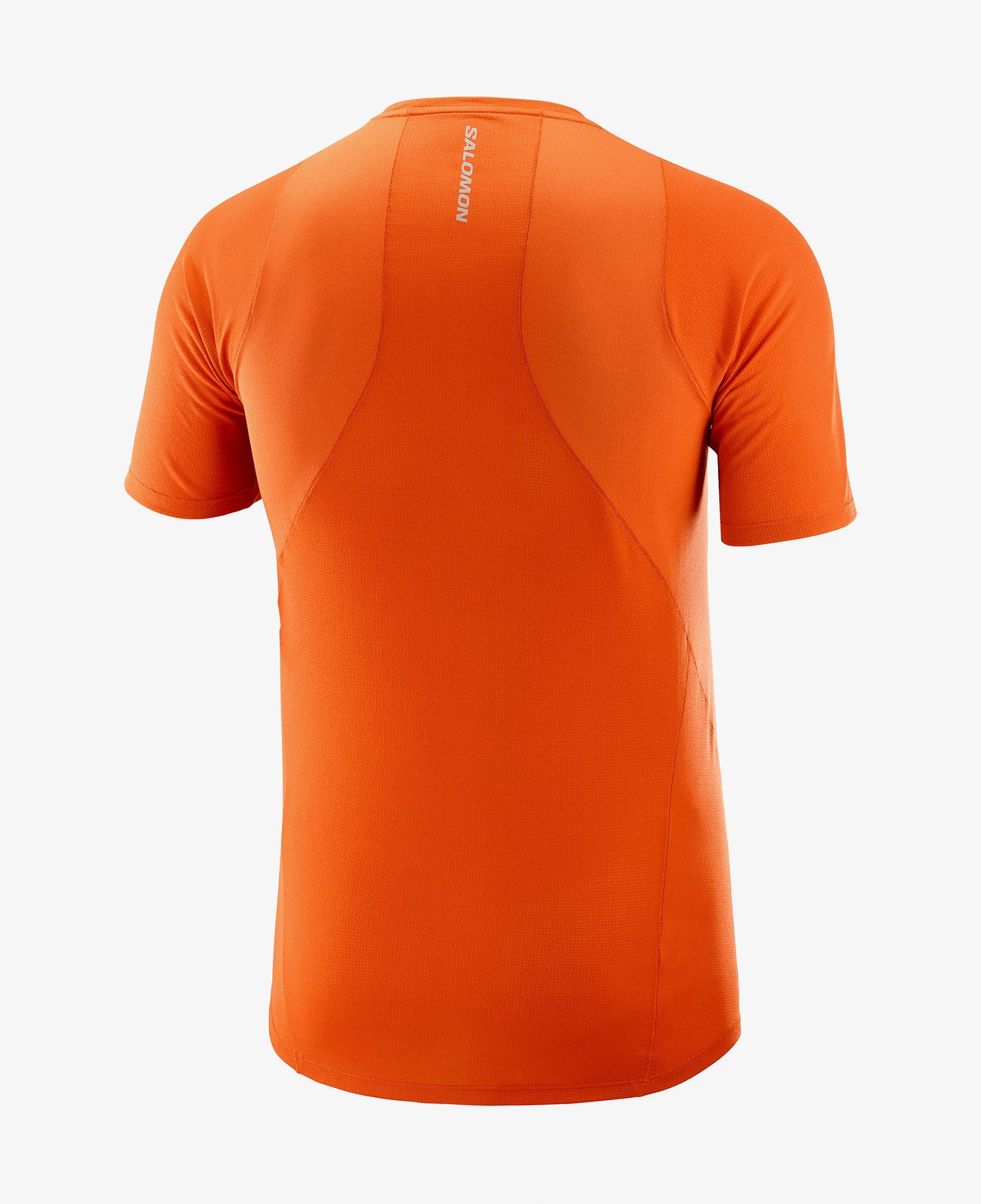 Salomon Sense Aero Erkek Turuncu Koşu T-Shirt