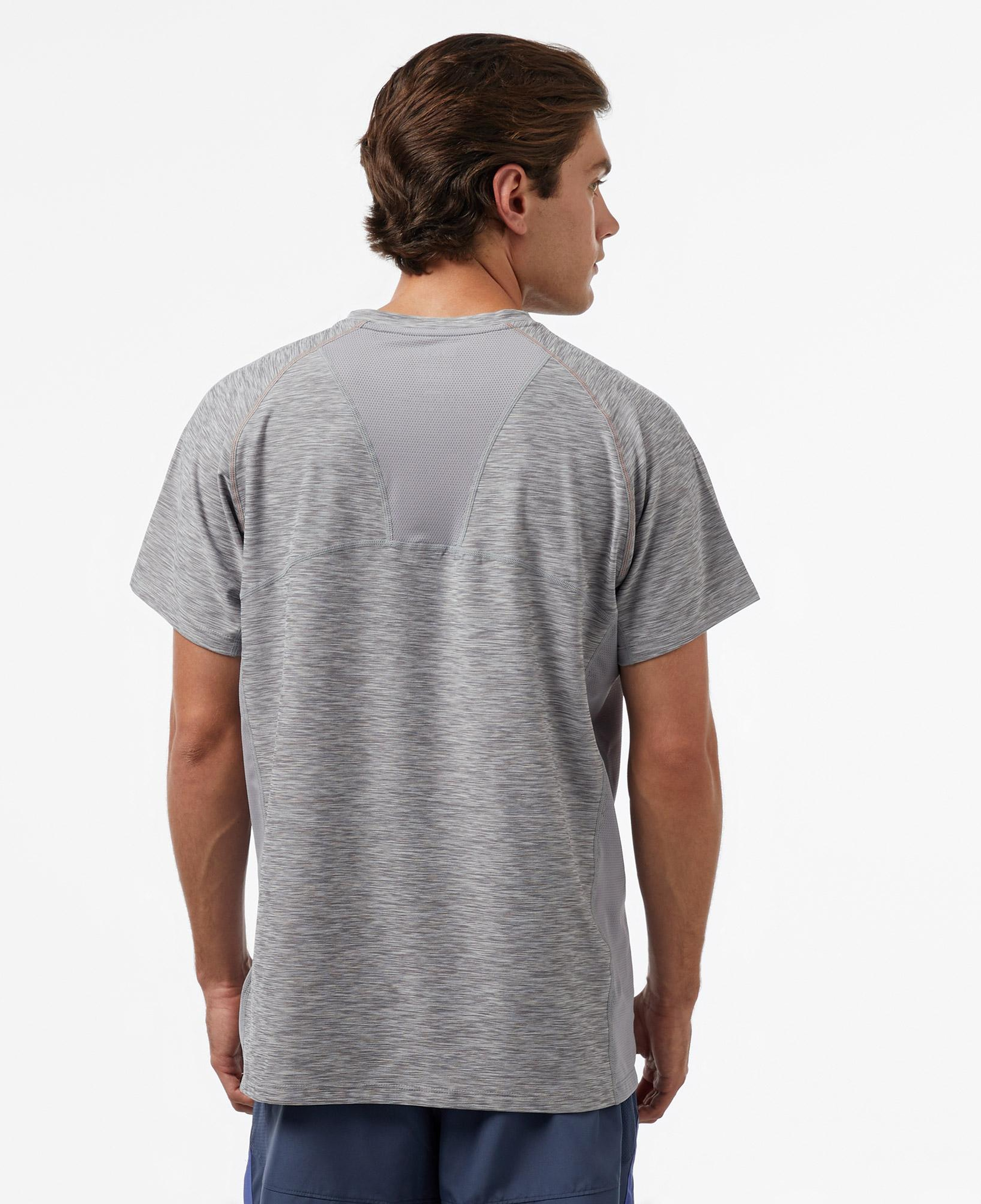 Trespass Cooper Dlx Active Erkek Gri Antrenman T-Shirt