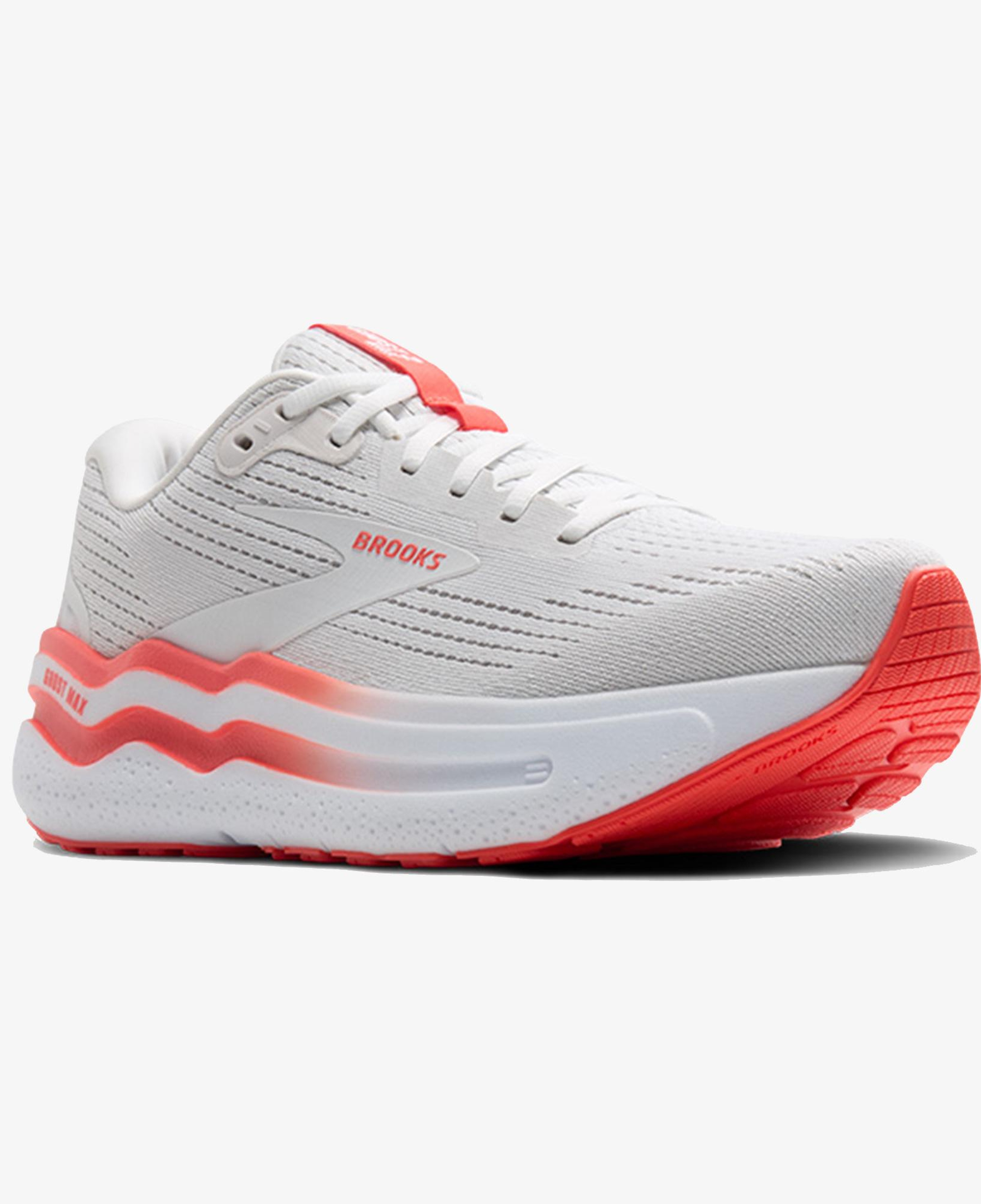 Brooks Ghost Max 2 Kadın Beyaz Koşu Ayakkabısı