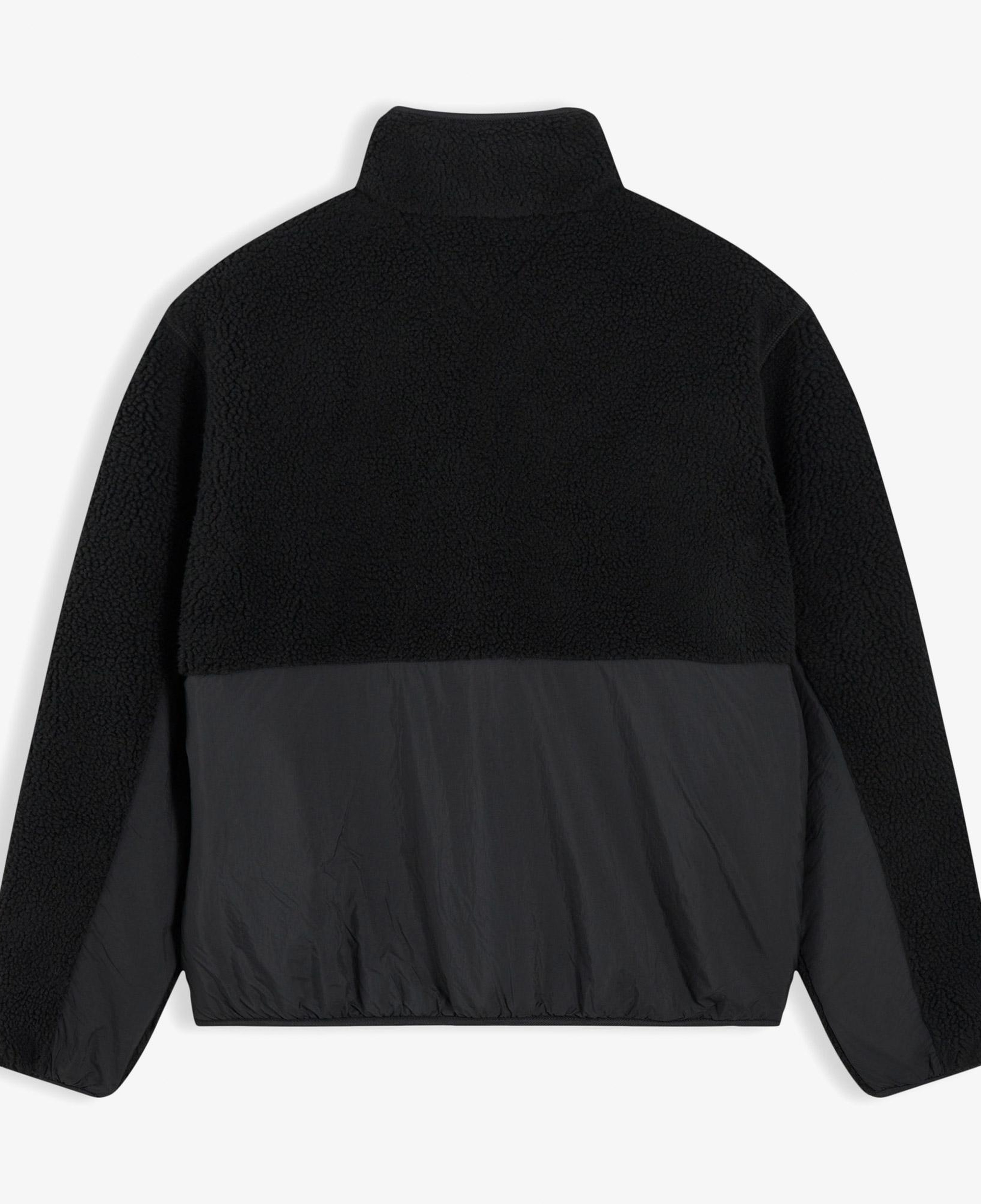 Tommy Hilfiger Essential Mix Teddy Erkek Siyah Ceket