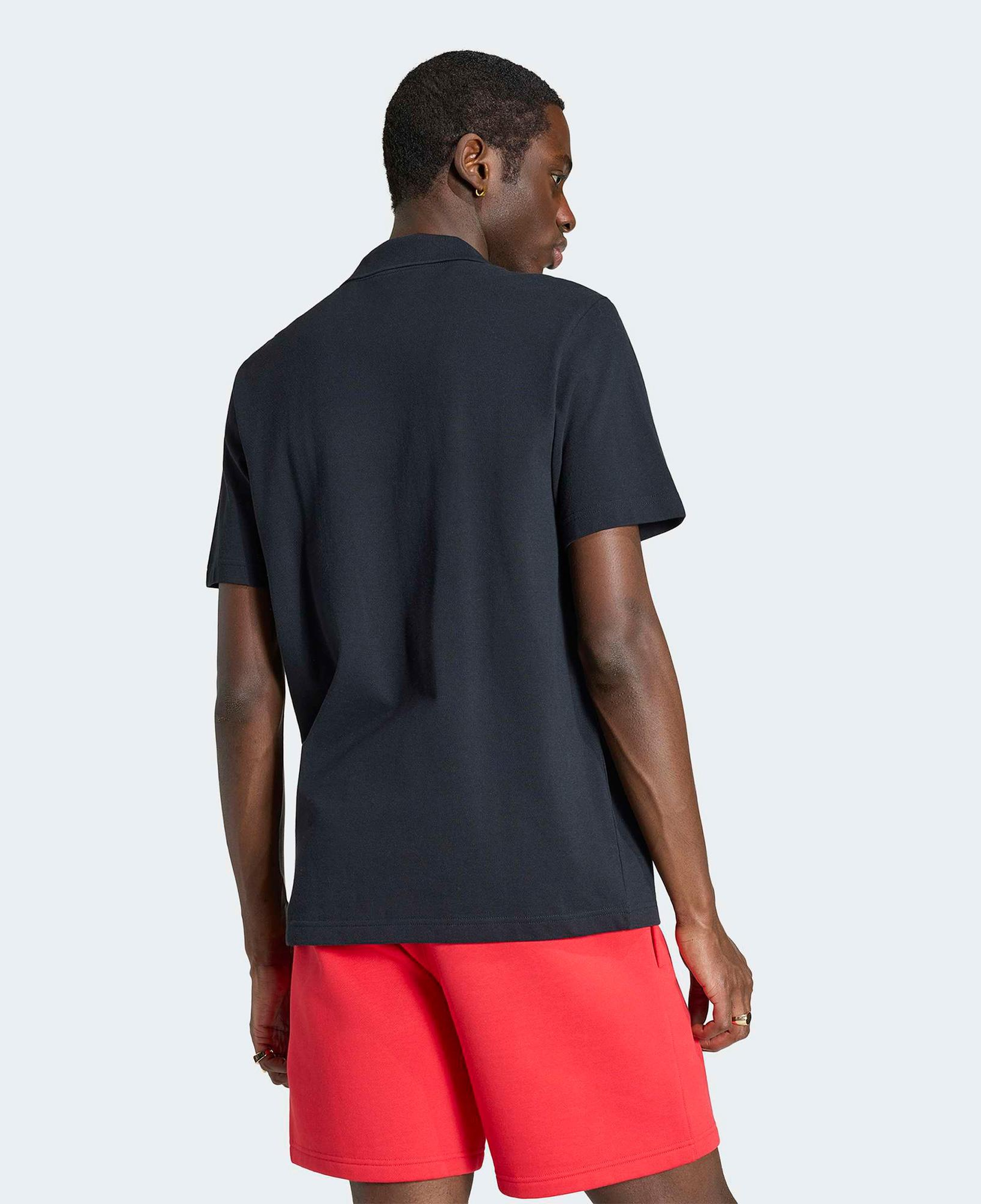 adidas Trefoil Essentials Erkek Siyah Polo