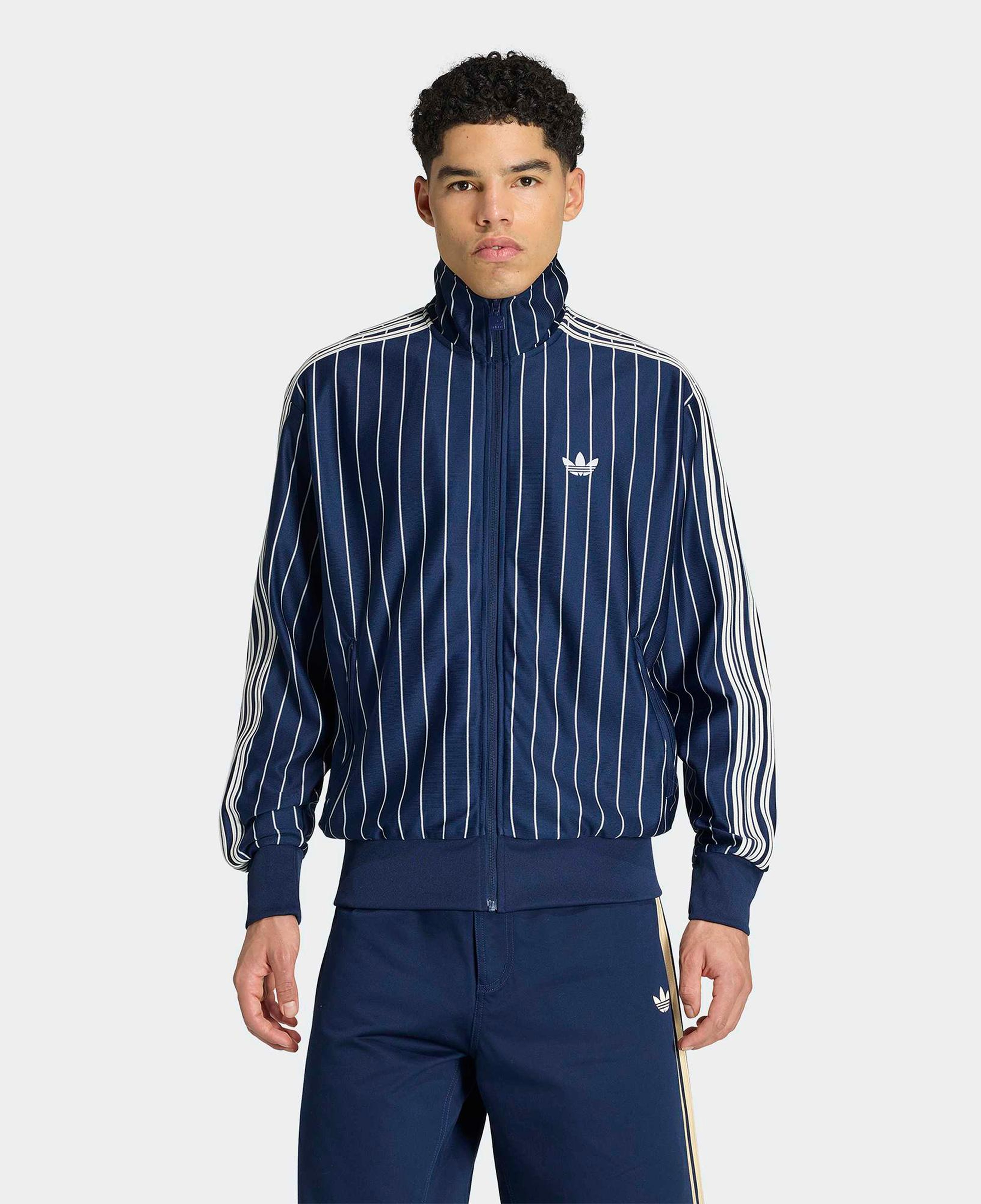 adidas Firebird PinStripes Erkek Lacivert Eşofman Üstü