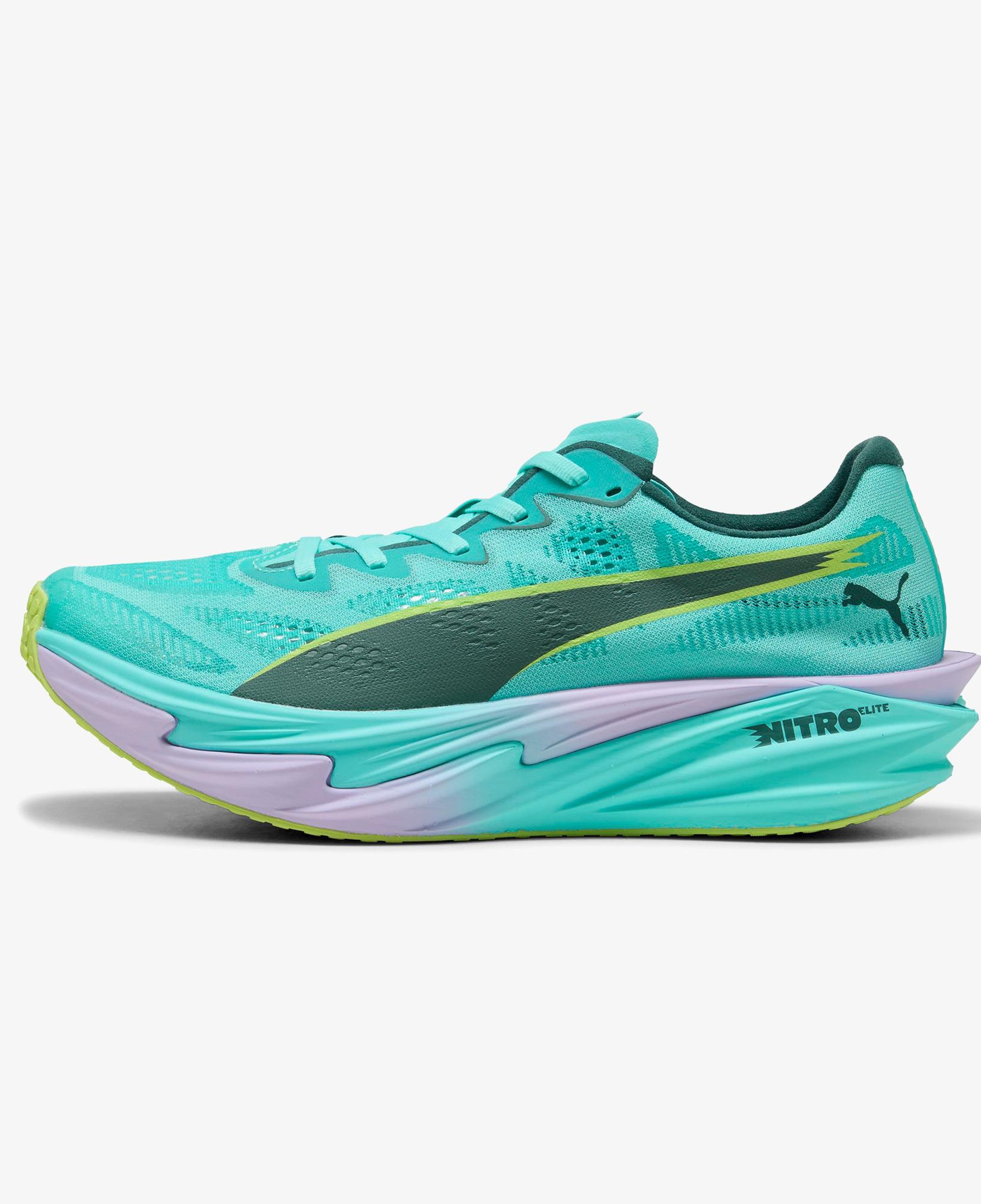 Puma x Hyrox Deviate Nitro Elite 4 Erkek Yeşil Koşu Ayakkabısı