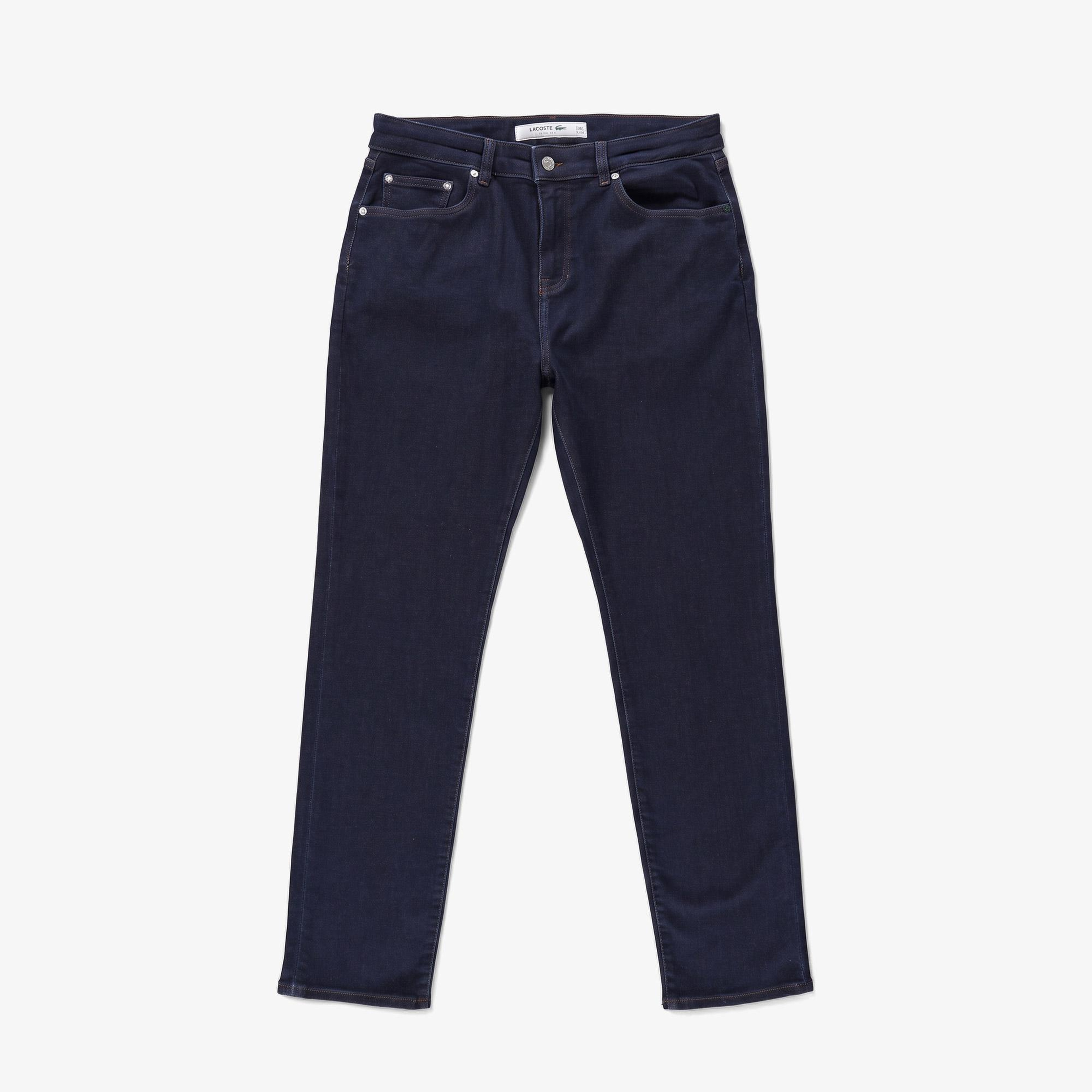 Erkek Slim Fit Lacivert Jean Pantolon