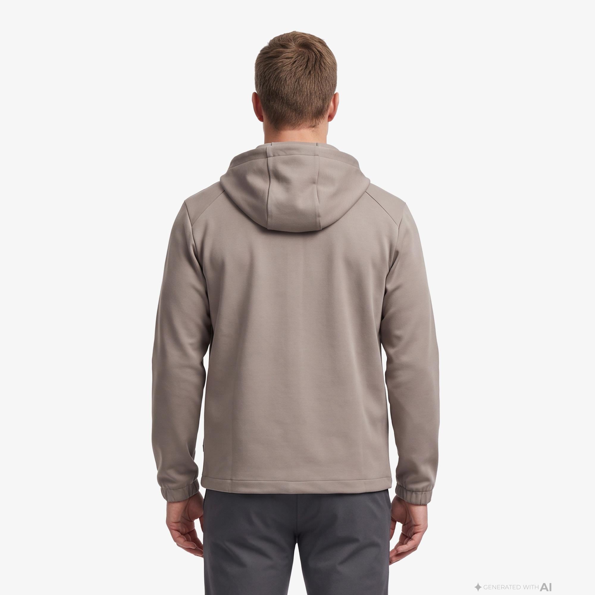 Nautica Erkek Kahverengi Kapüşonlu Sweatshirt