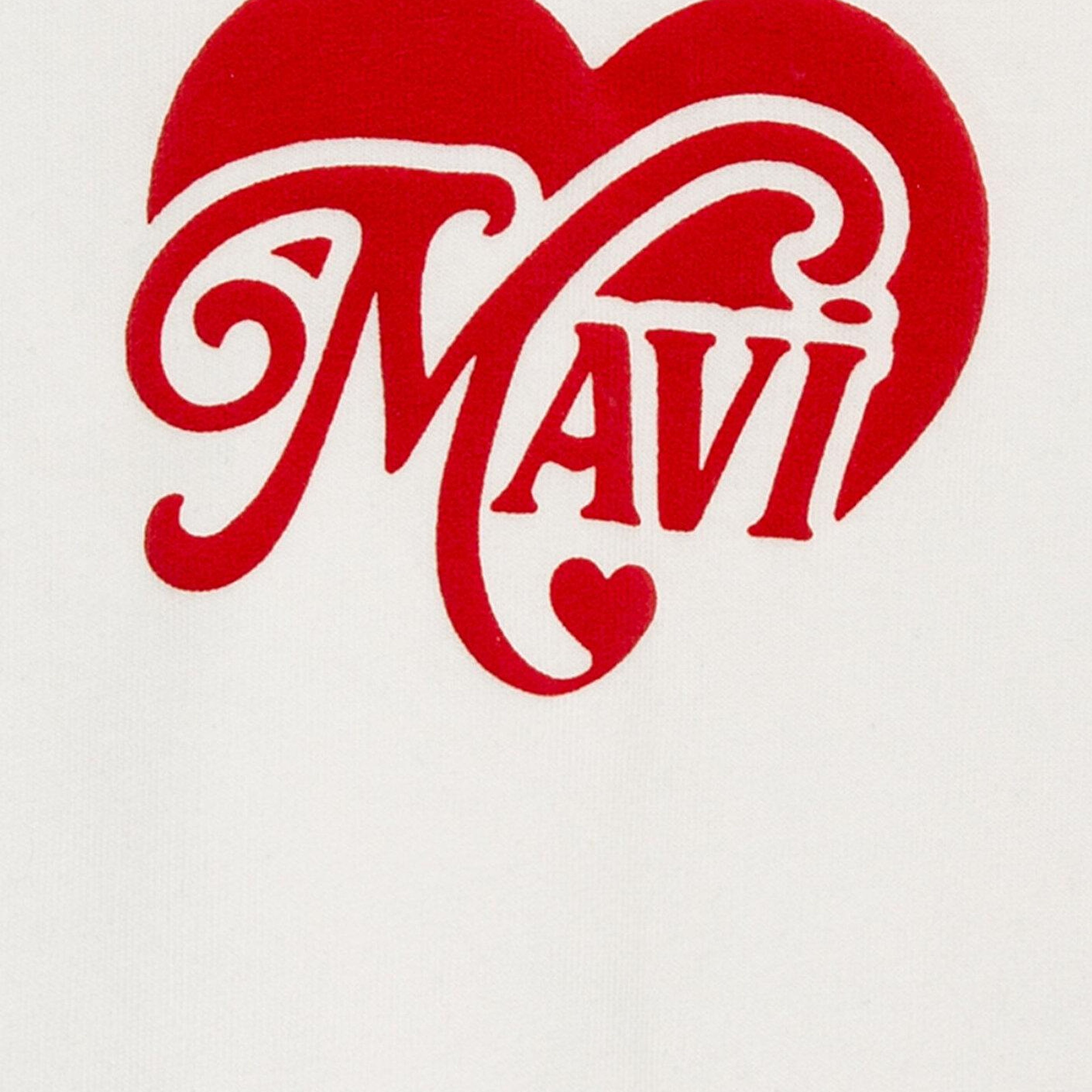 Mavi Kapüşonlu Ekru Sweatshirt 7S10198-70057