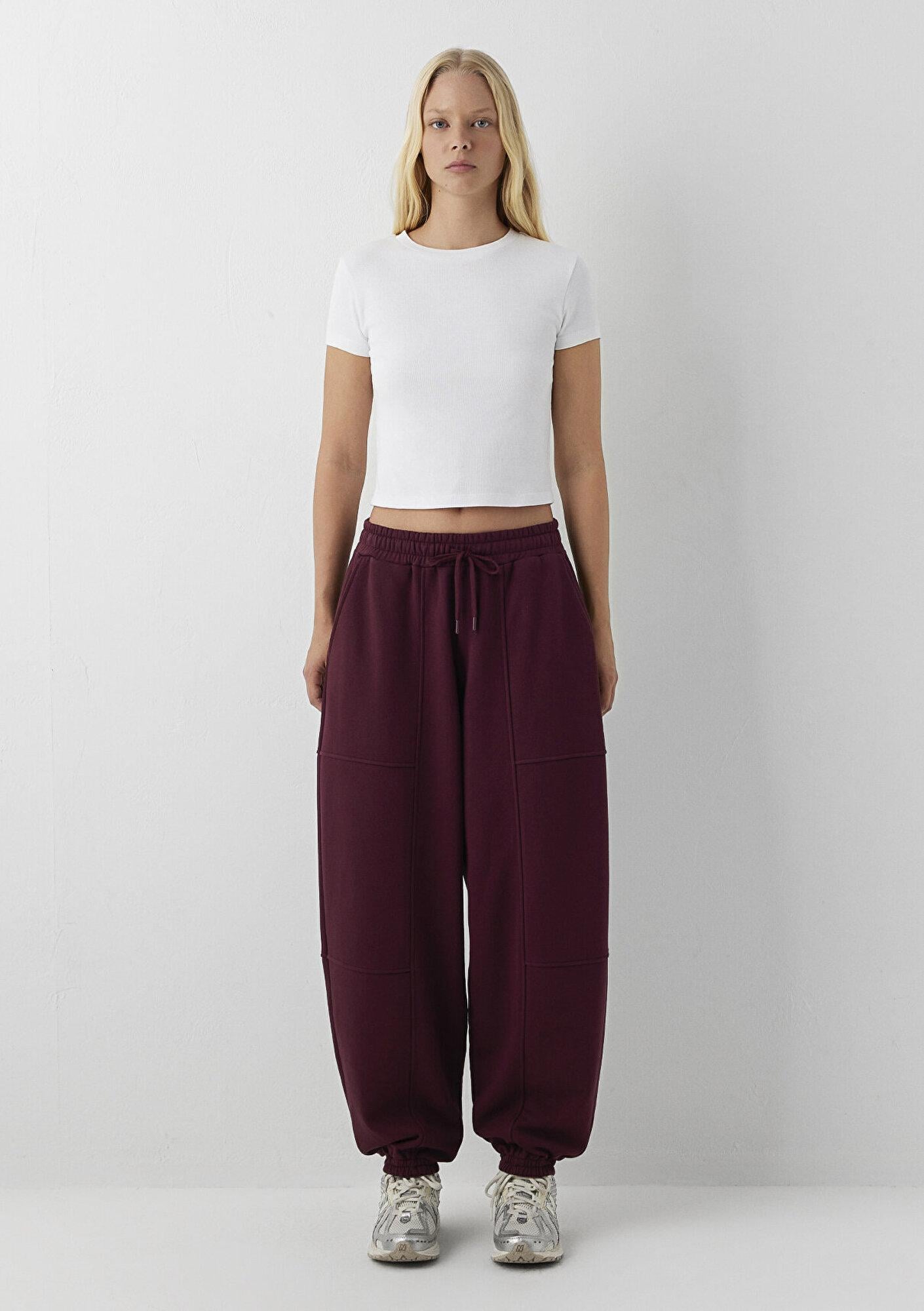 Mavi Basic Bordo Eşofman Altı 1022808-70422