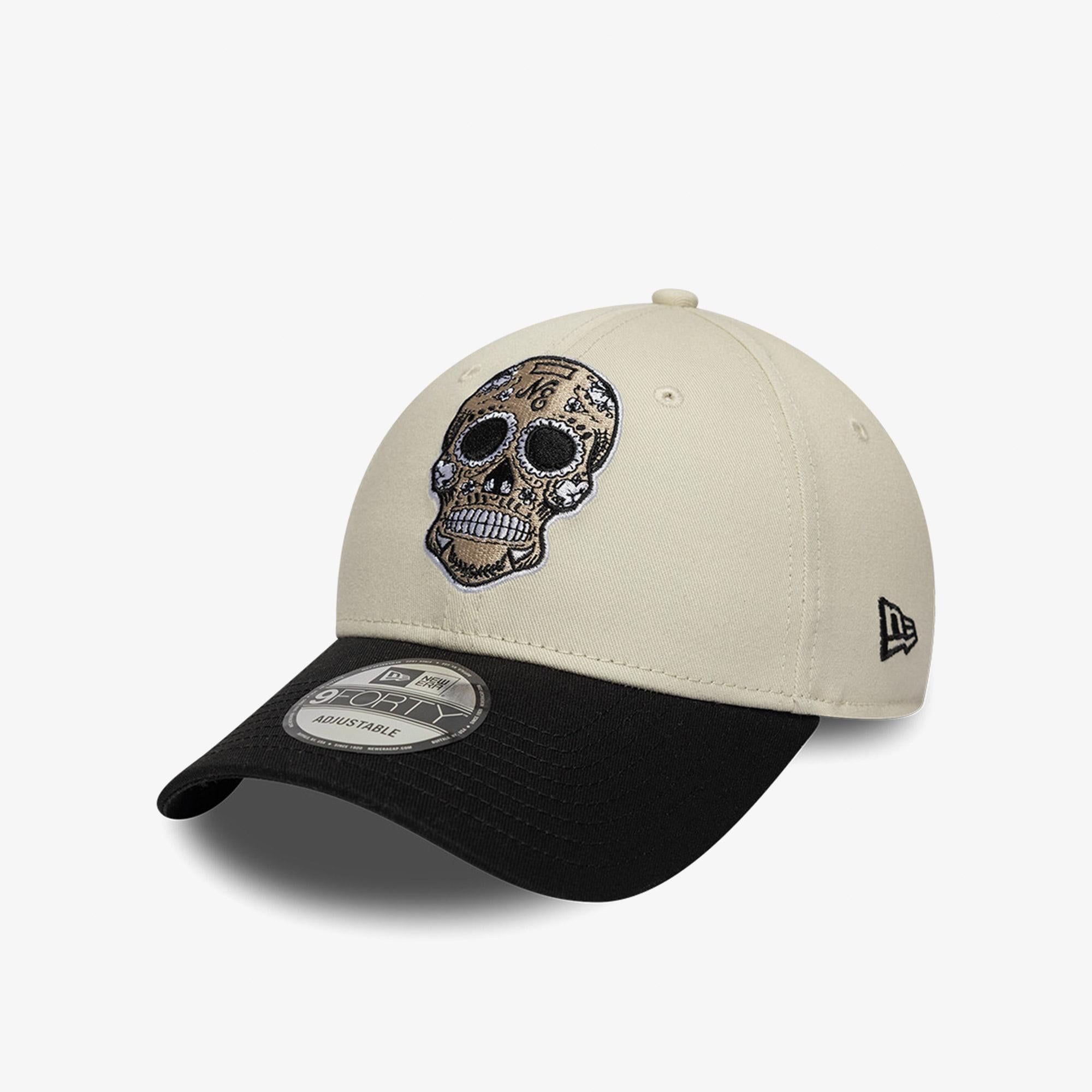 New Era Ne Skull 9Forty Newera ivoblk Unisex Krem Şapka