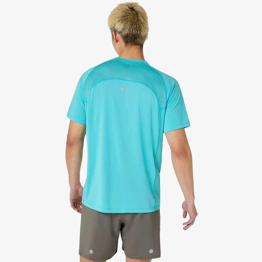 Asics Road Fade Ss Erkek Mavi T-Shirt