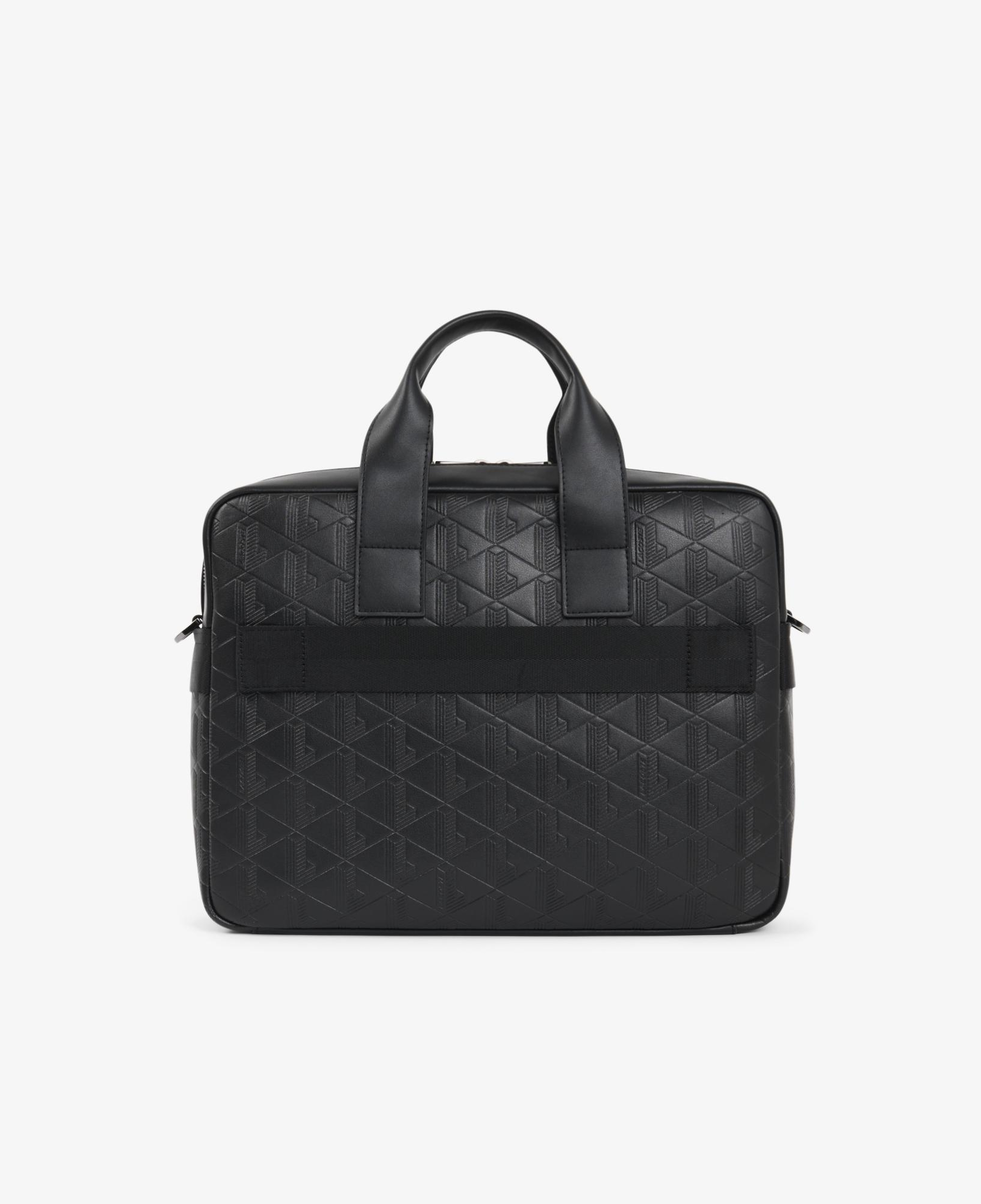 Erkek Monogram Siyah Laptop Çantası