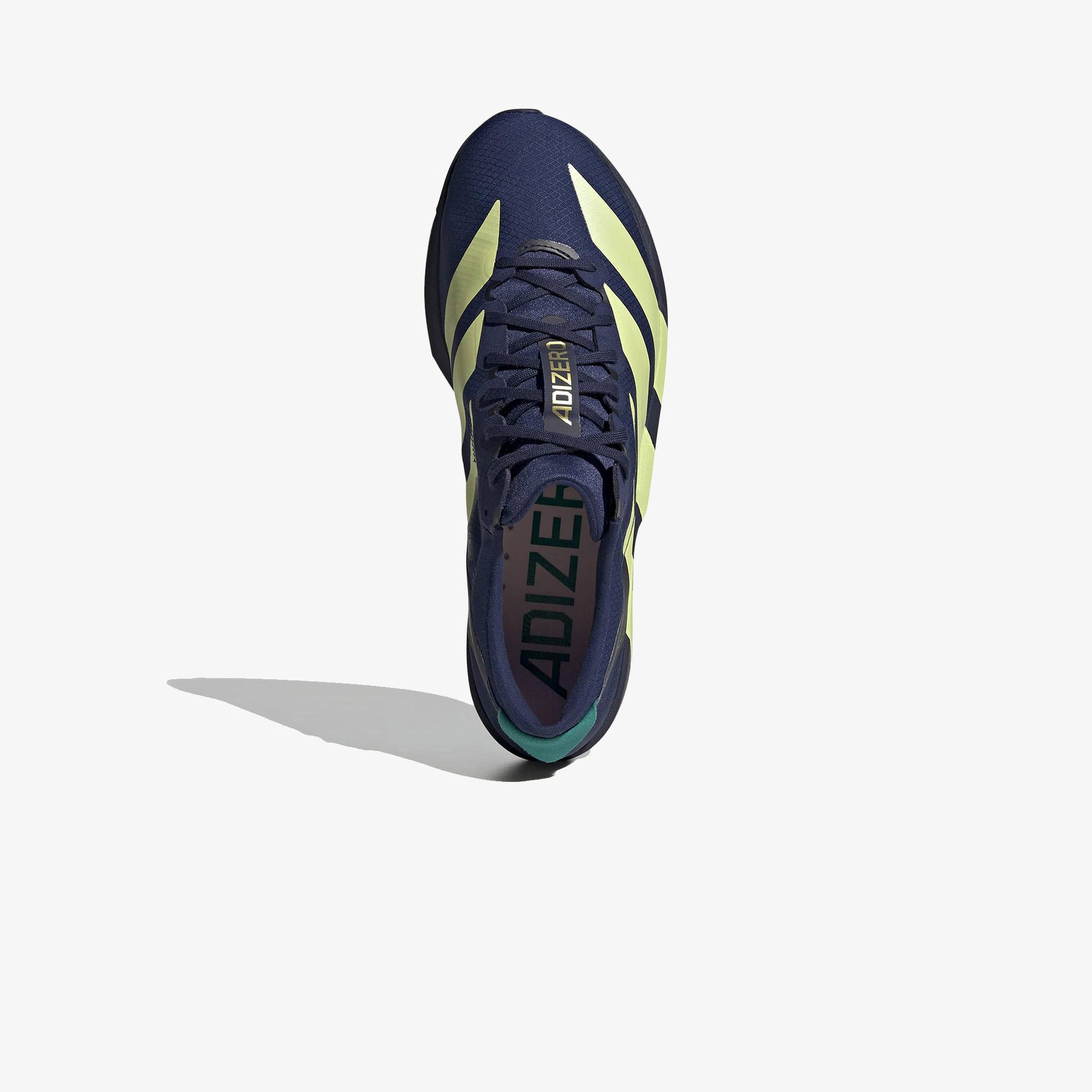 adidas Adizero Adios 9 Erkek Lacivert Yarış Koşu Ayakkabısı