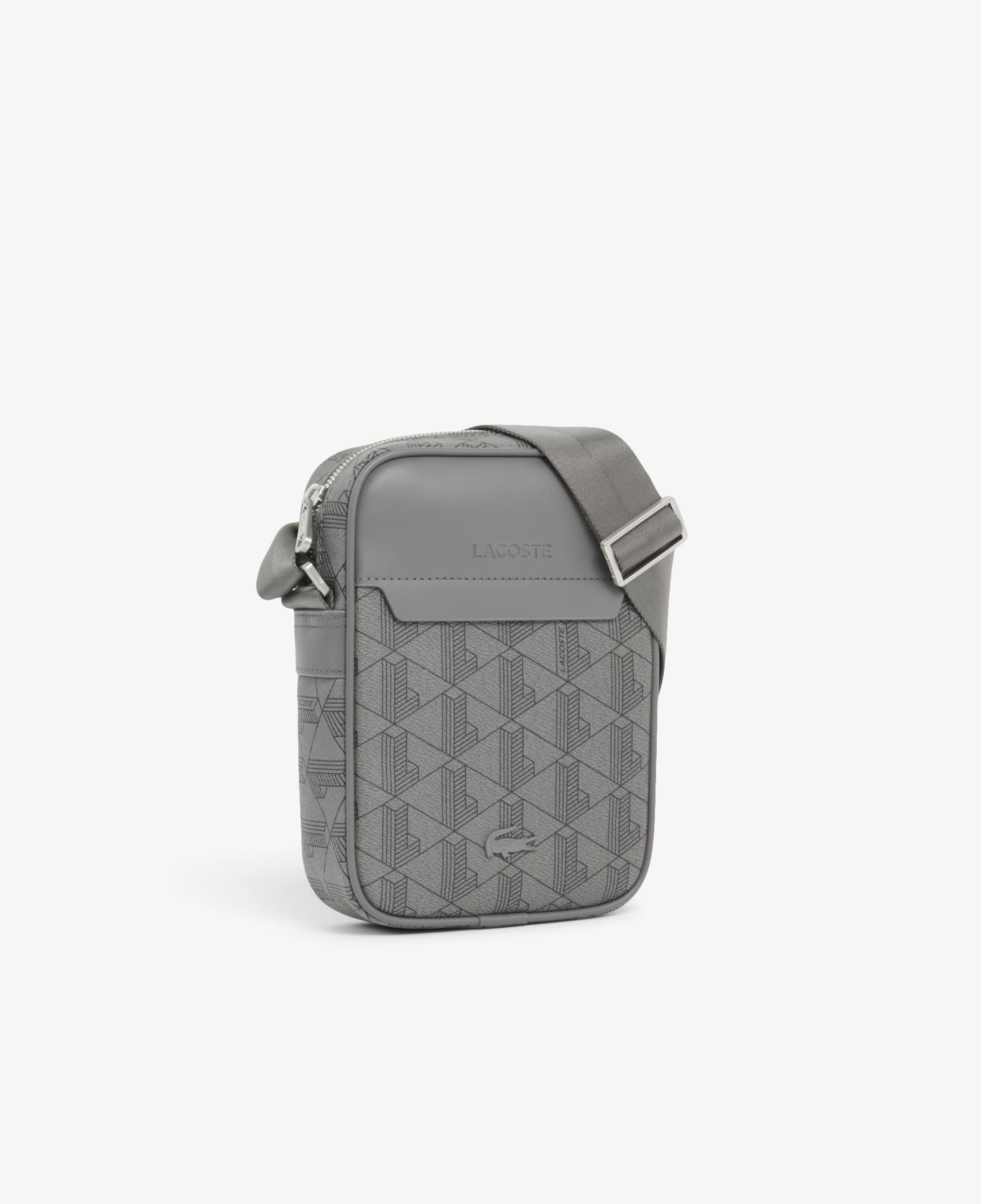 The Blend Erkek Monogram Gri Postacı Çantası
