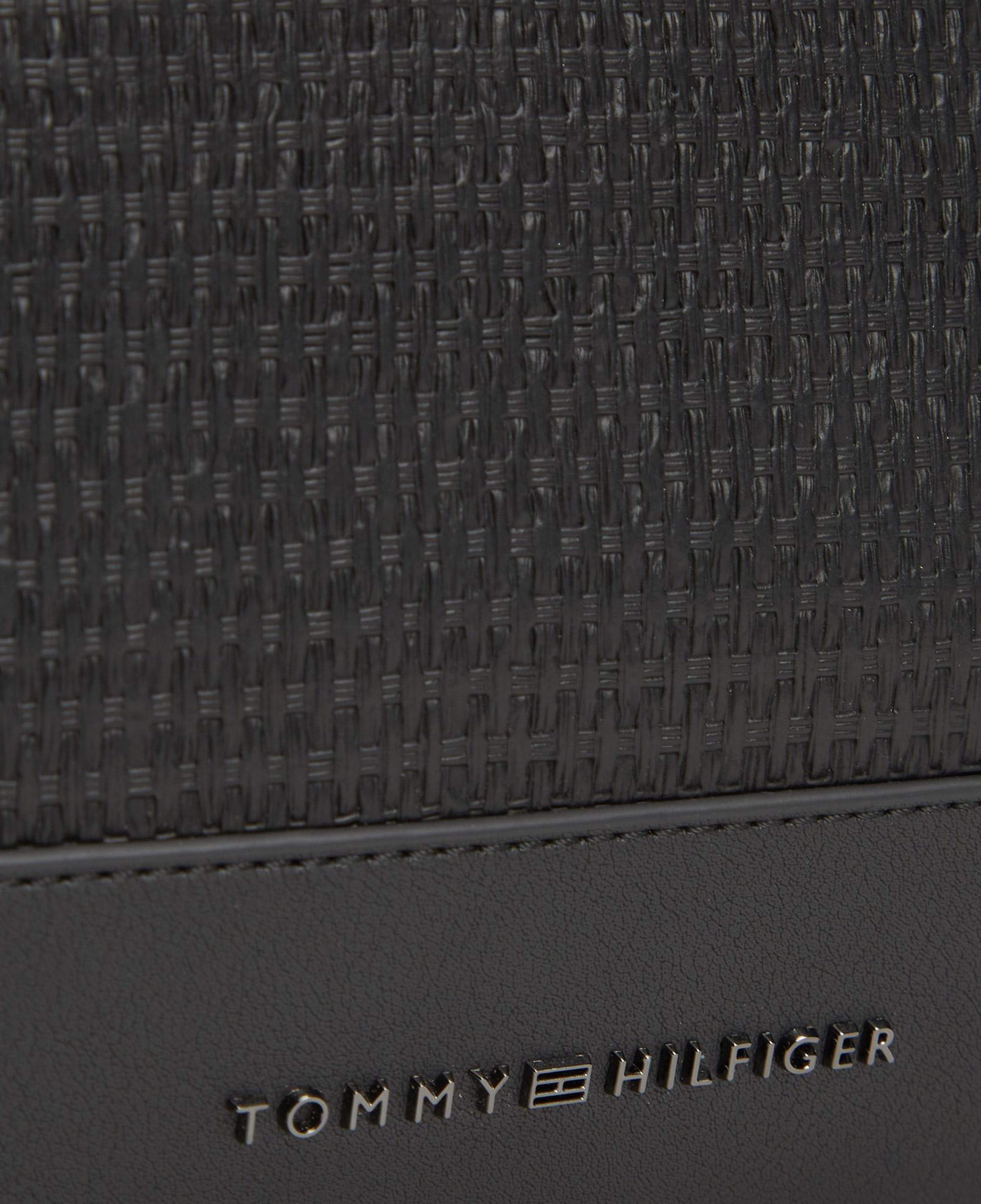 Tommy Hilfiger Woven Erkek Siyah El Çantası