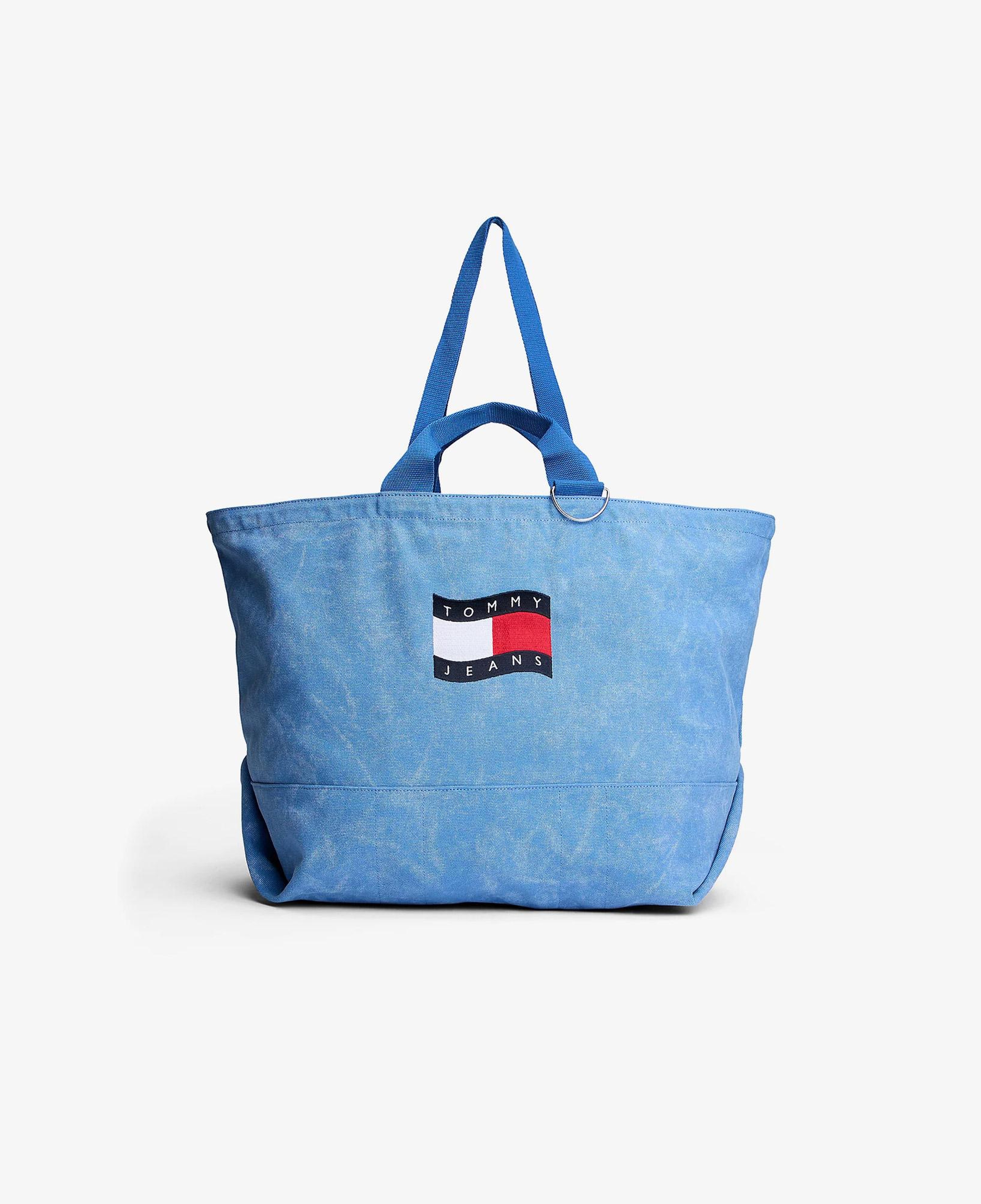 Tommy Hilfiger Wave Flag Kadın Mavi El Çantası
