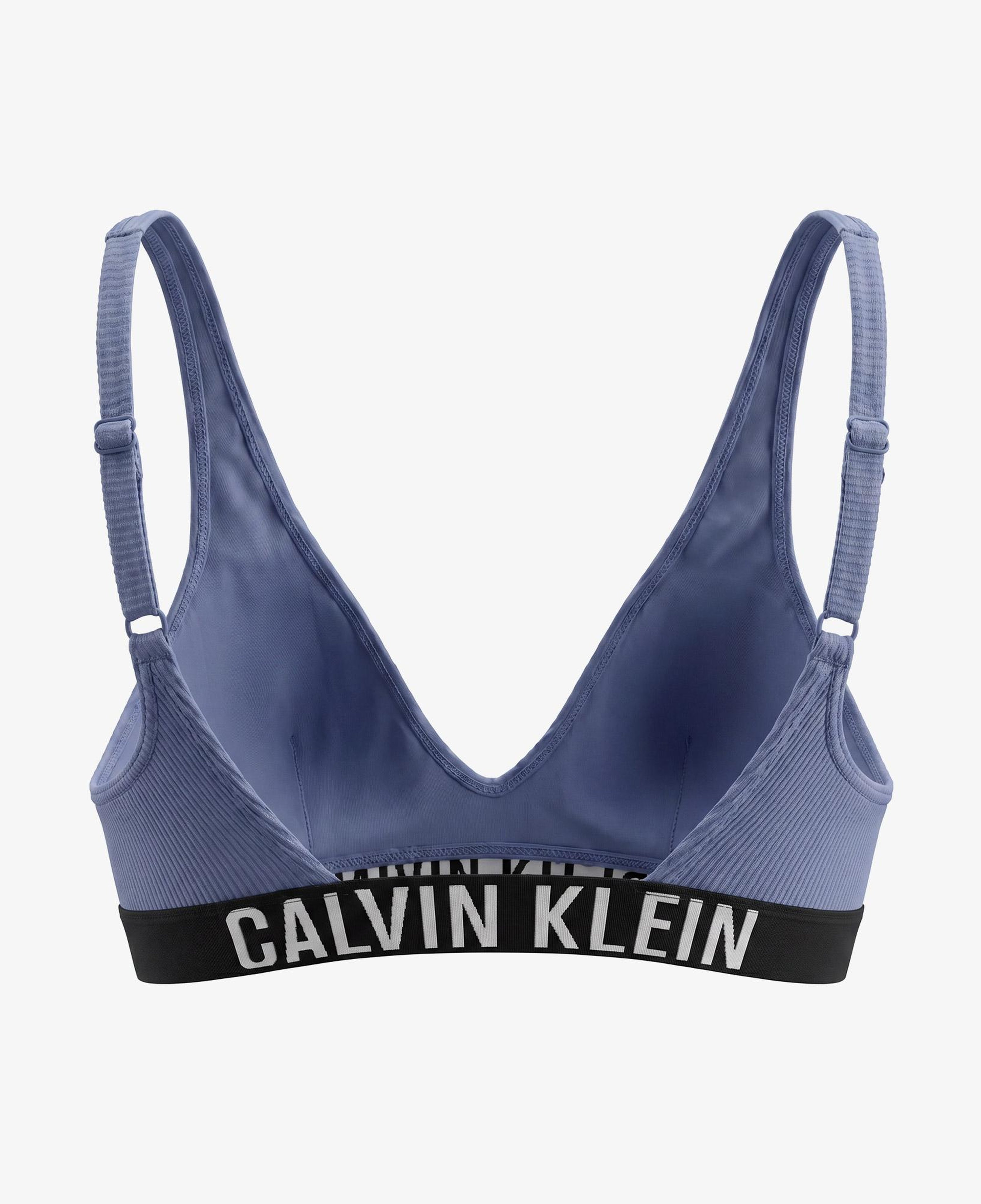 Calvin Klein Scoop Spor Sütyenilette Kadın Mavi Bikini Üstü