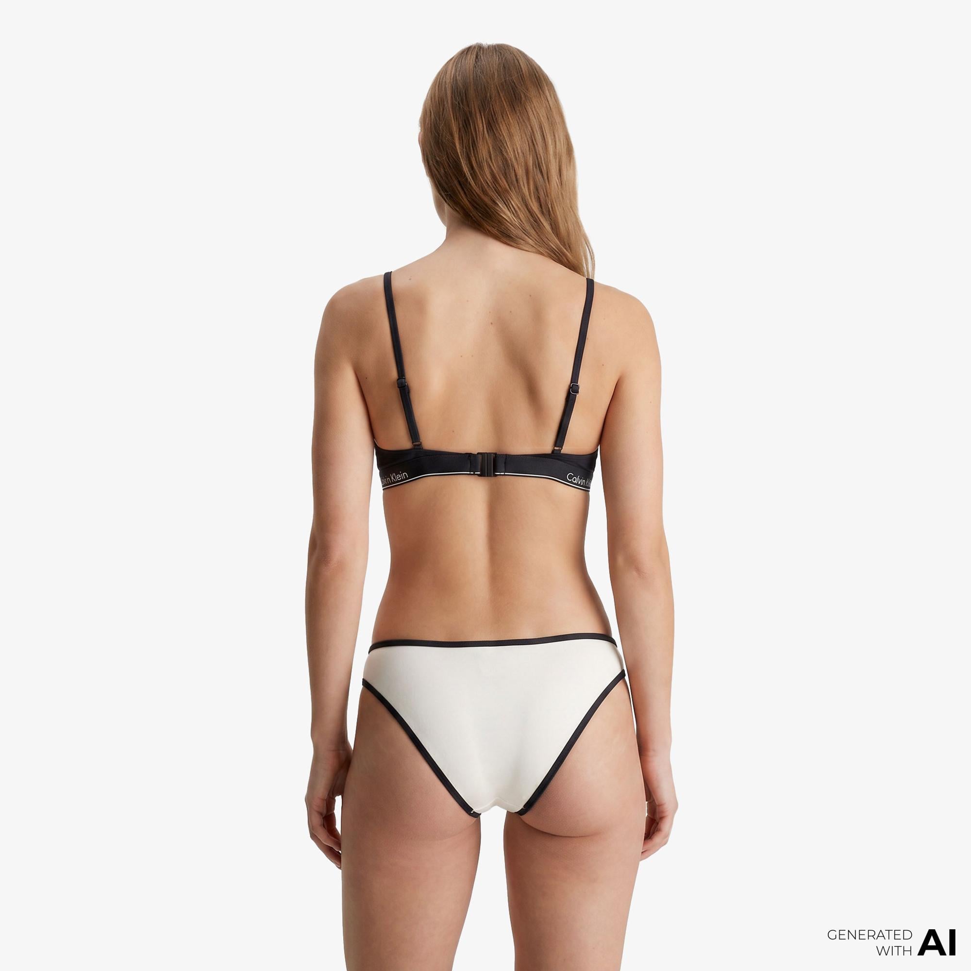 Calvin Klein Hipster Kadın Beyaz Bikini Altı