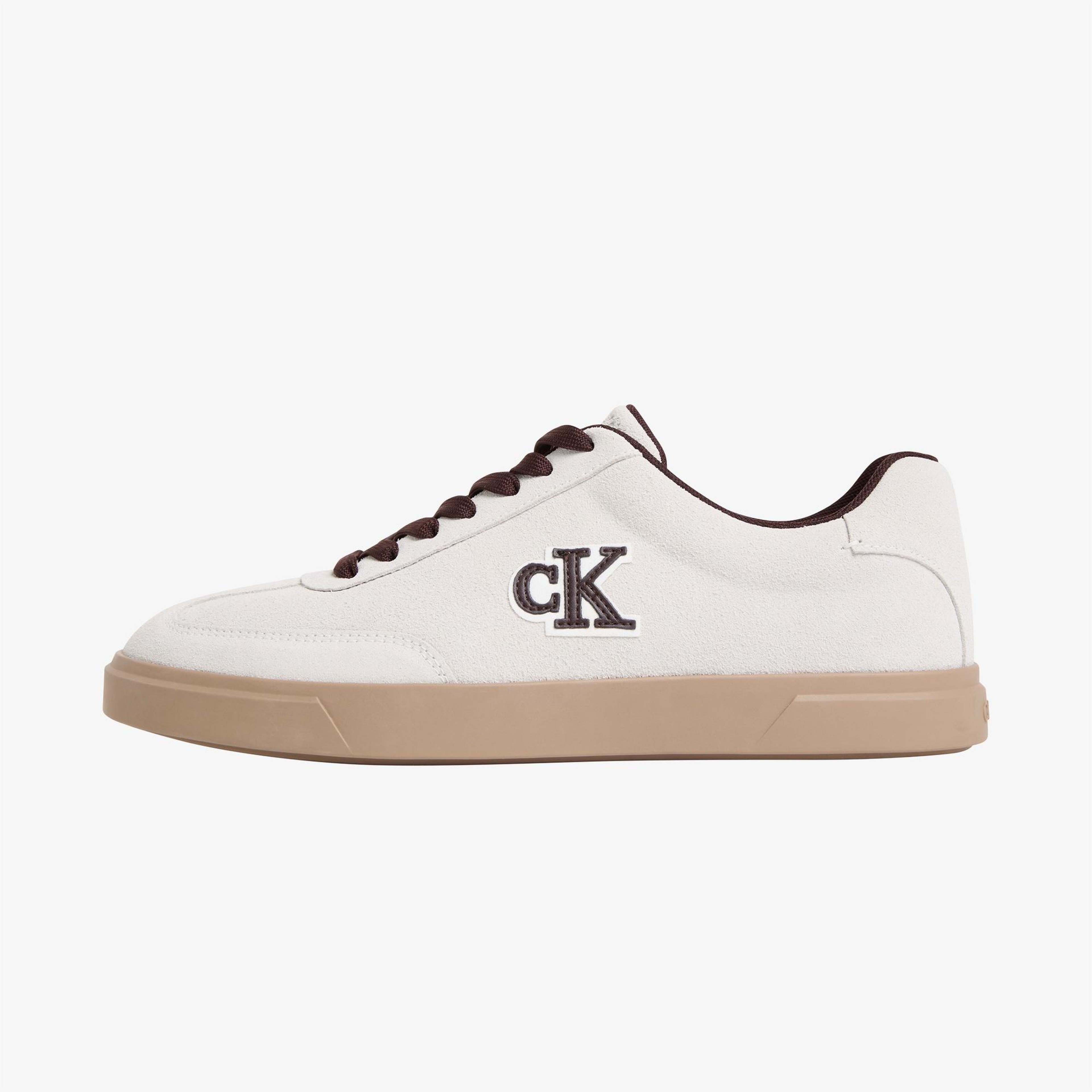 Calvin Klein Low Prof Cupsole Erkek Beyaz Sneaker