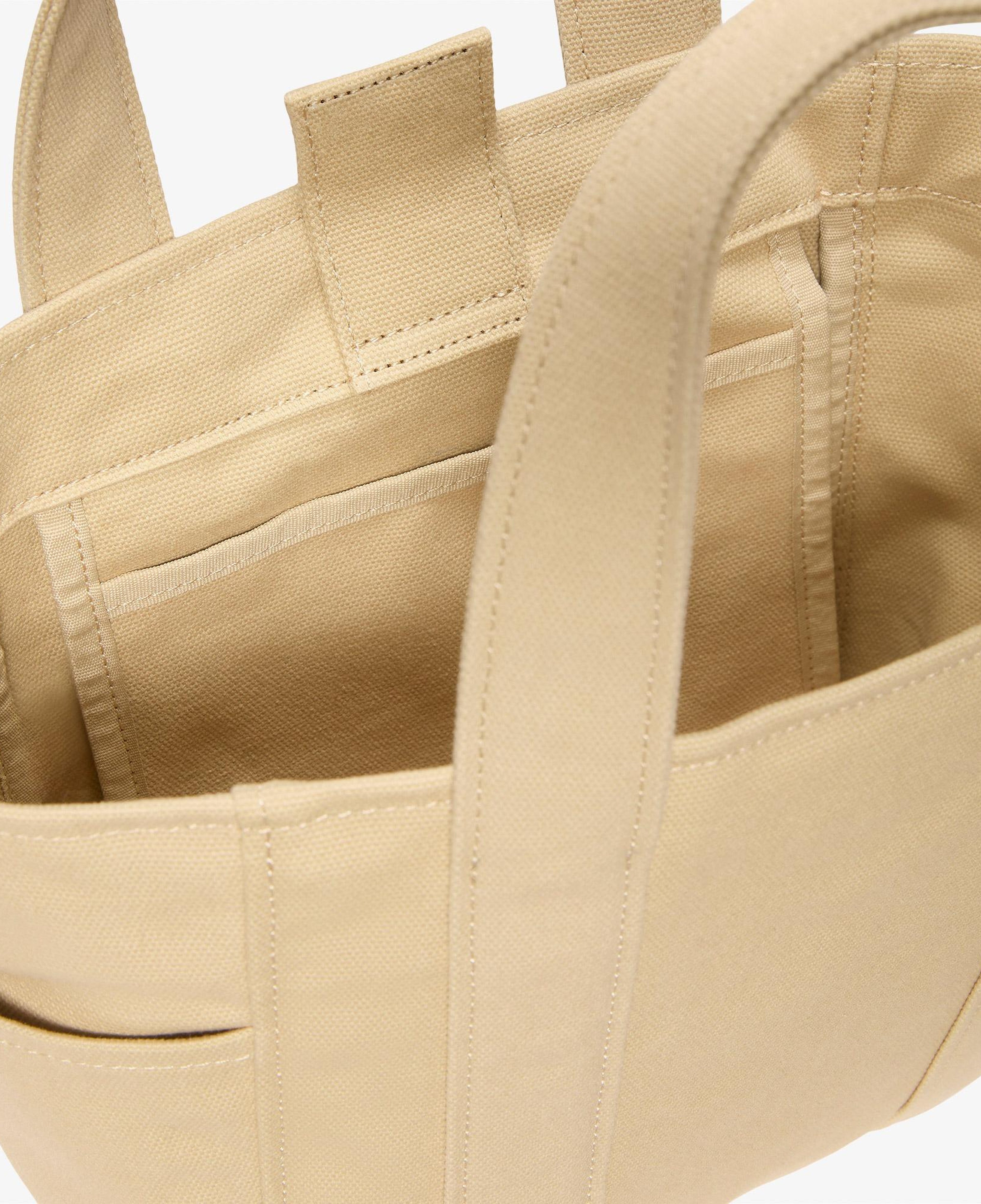 Calvin Klein Webbing Strap Canvas Small Kadın Haki Tote Çanta