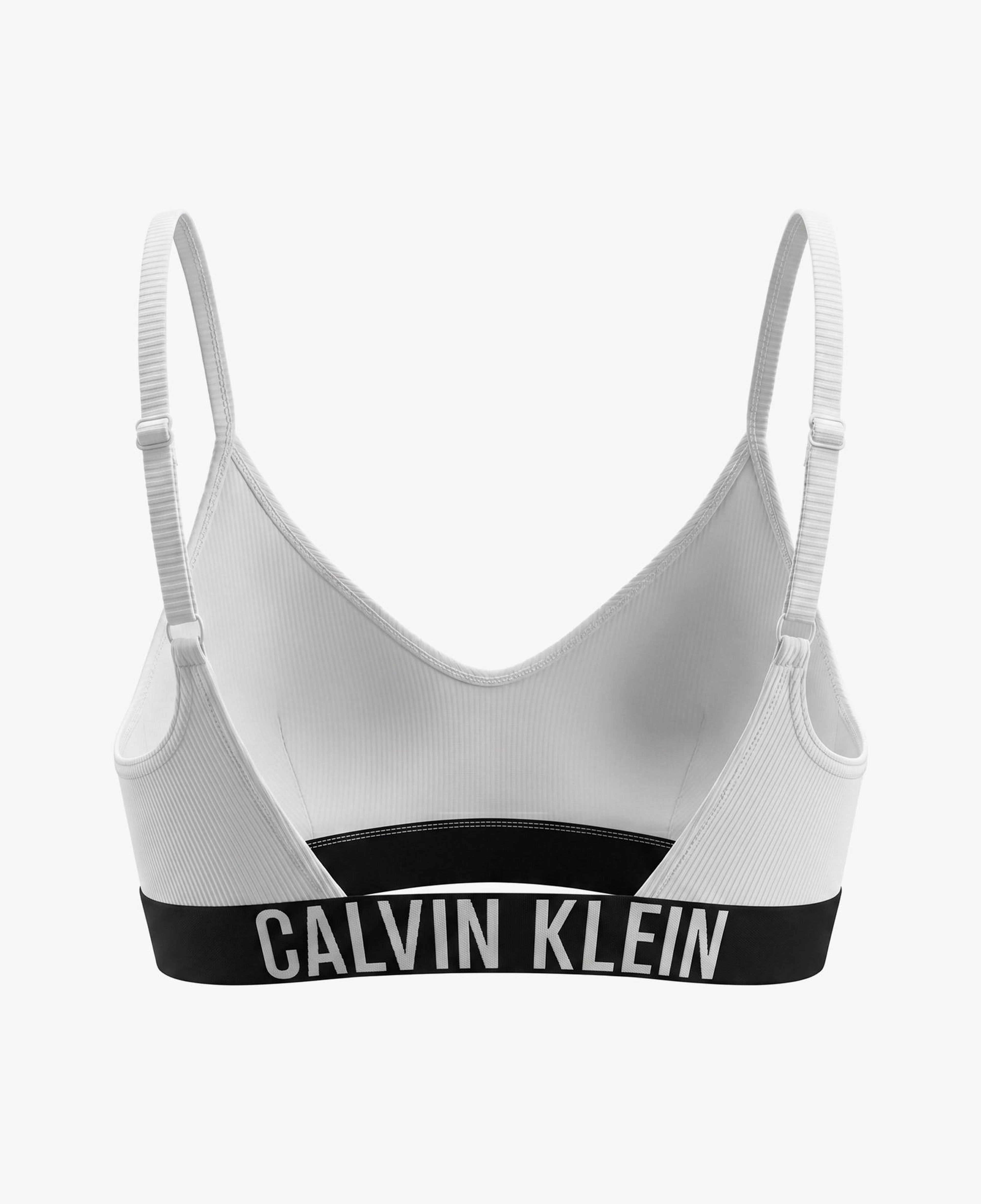 Calvin Klein Scoop Spor Sütyenilette Kadın Beyaz Bikini Üstü