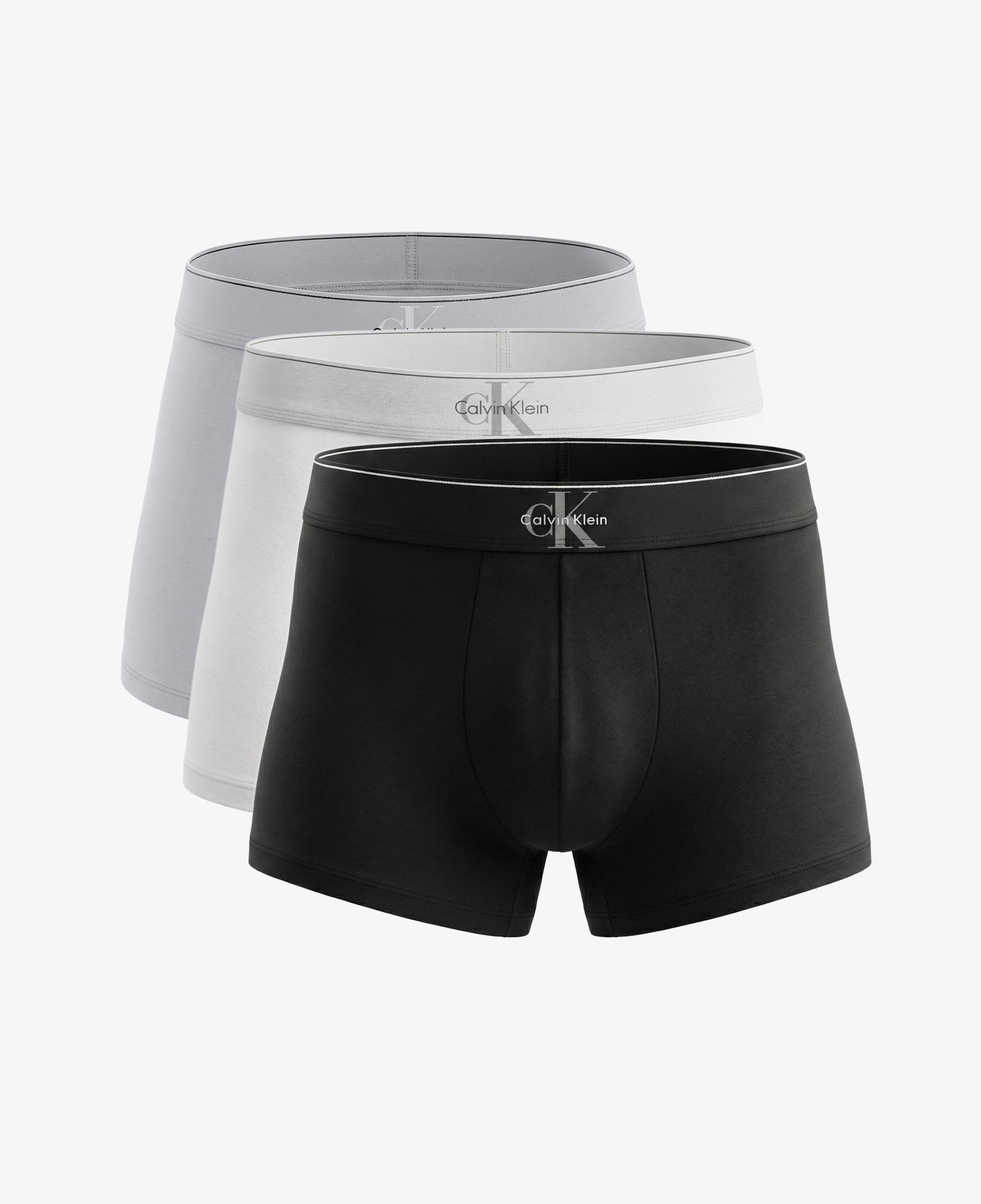 Calvin Klein Trunk 3'lü Erkek Gri Boxer