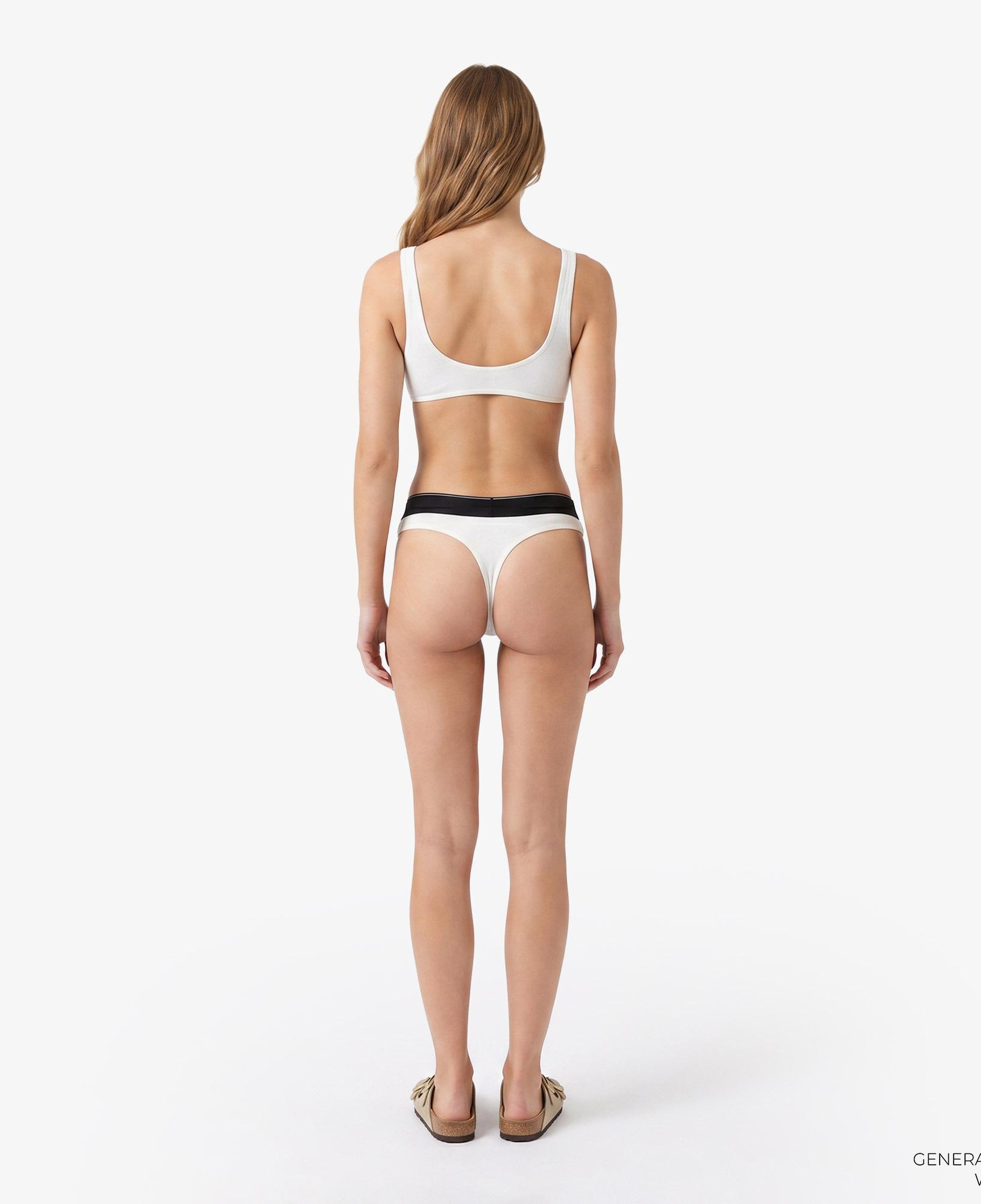 Calvin Klein Thong Kadın Beyaz Külot