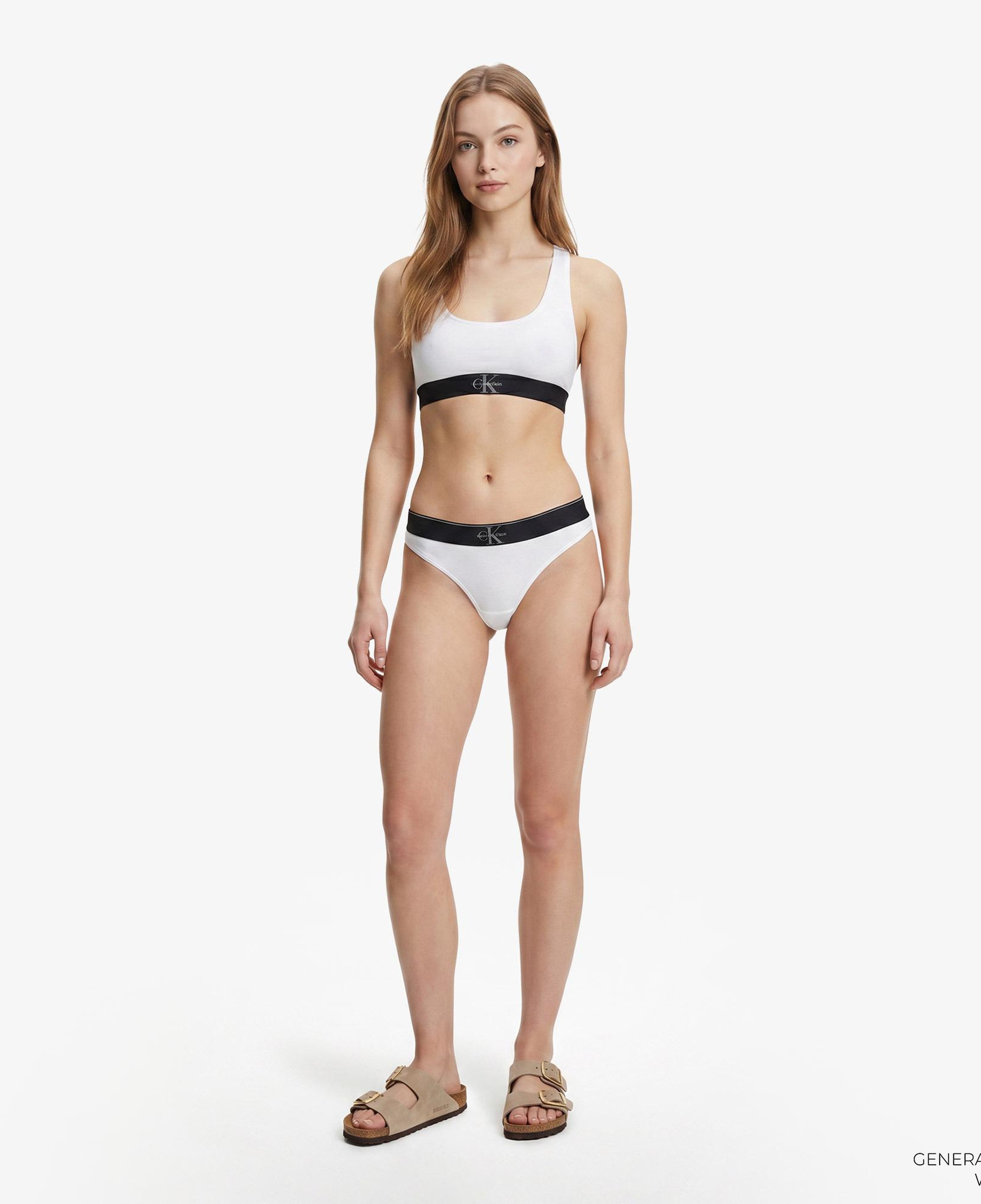 Calvin Klein Thong Kadın Beyaz Külot