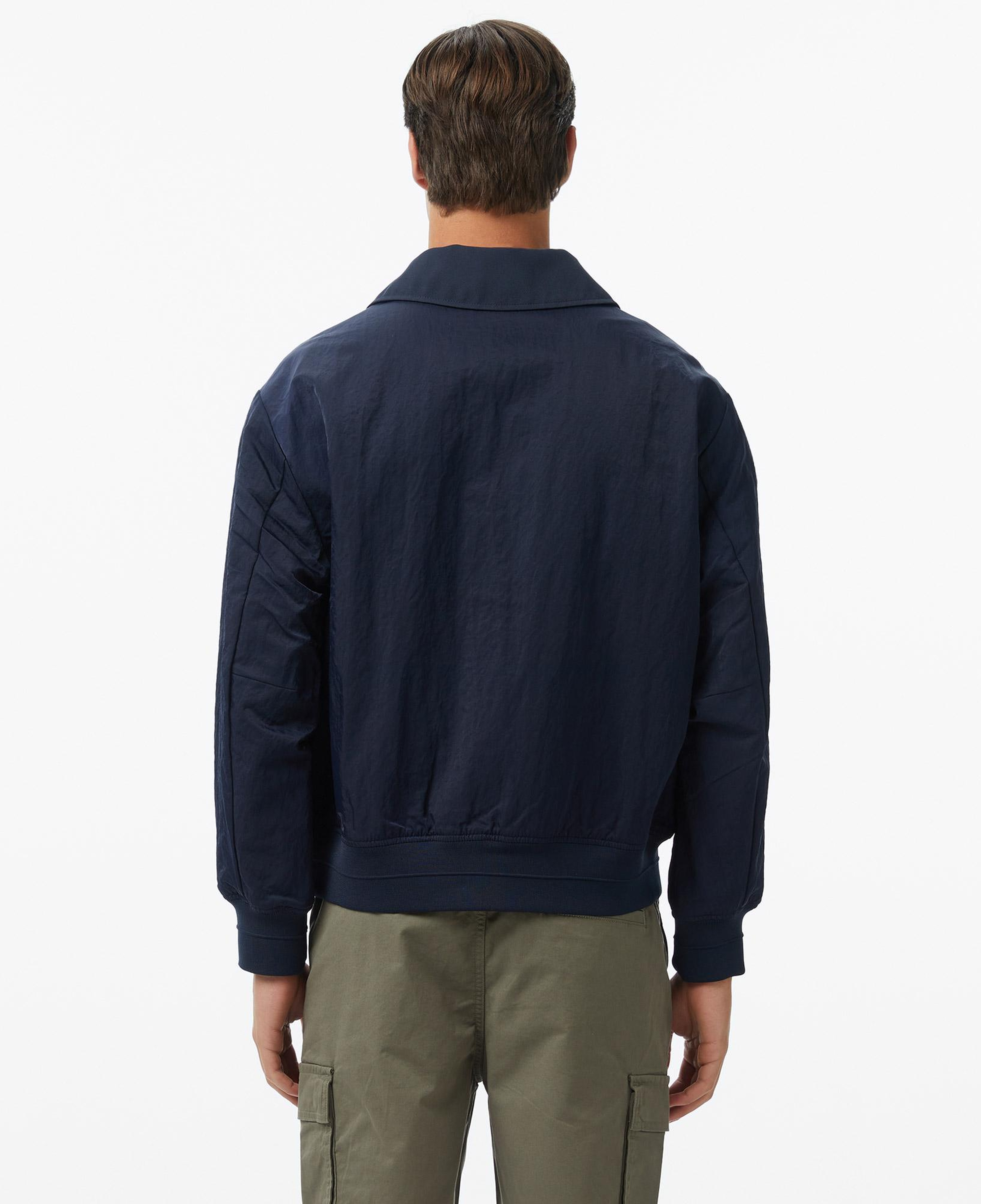 Calvin Klein Nylon Collared Reversible Erkek Mavi Ceket