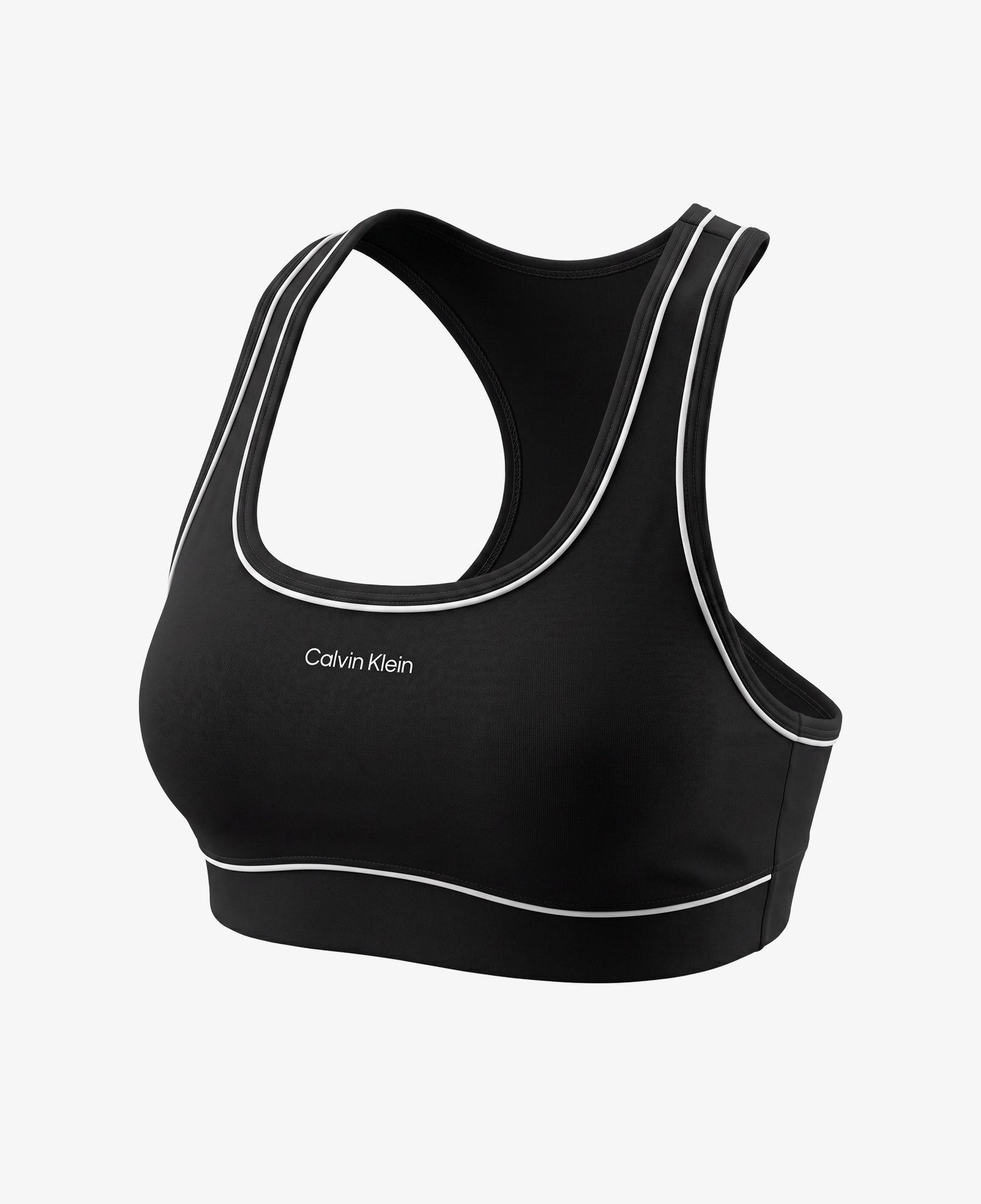 Calvin Klein Icon Sport Piping Kadın Siyah Bra