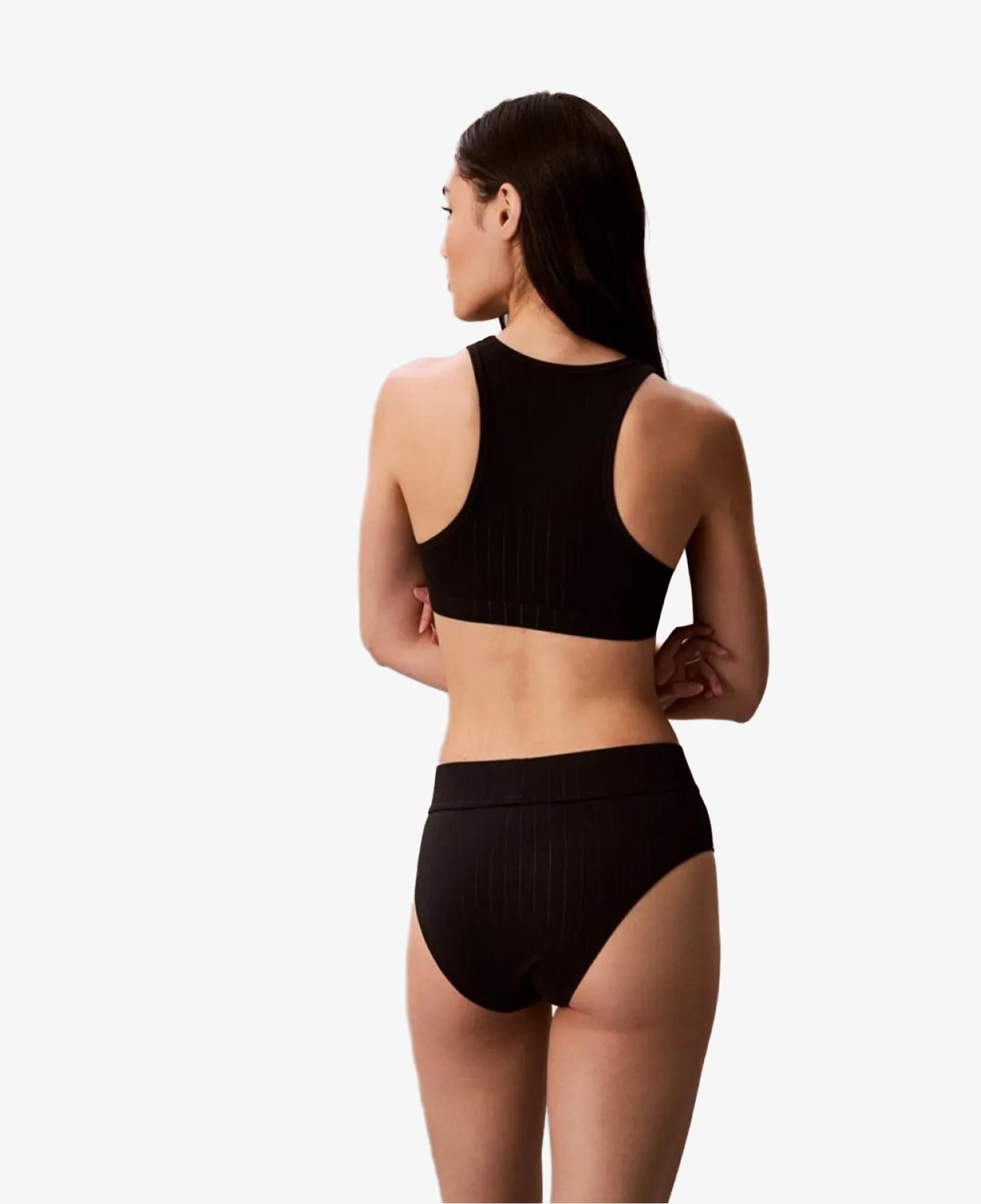 Calvin Klein Unlined Kadın Siyah Spor Sütyeni
