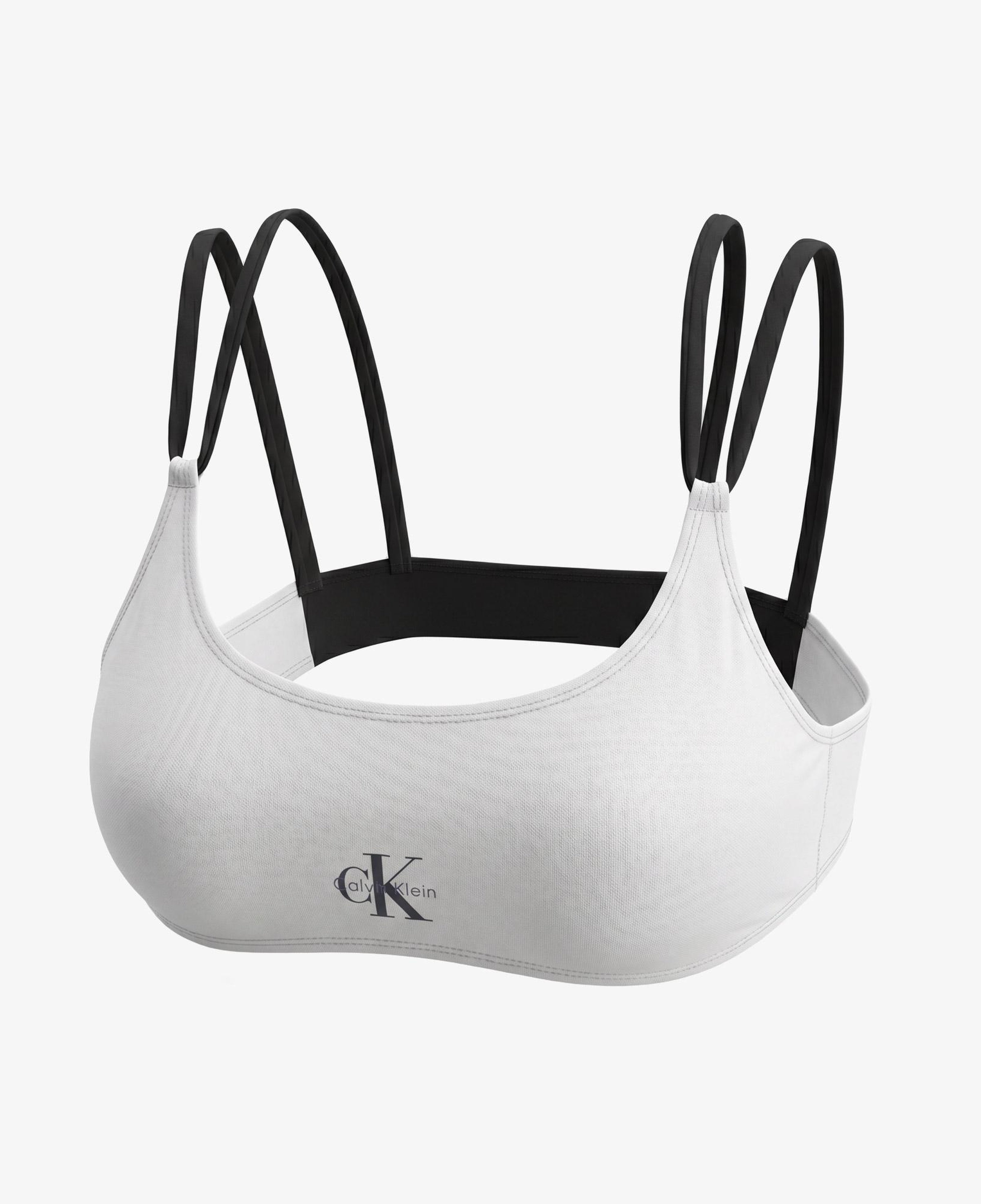 Calvin Klein Spor Sütyenilette Kadın Beyaz Bikini Üstü