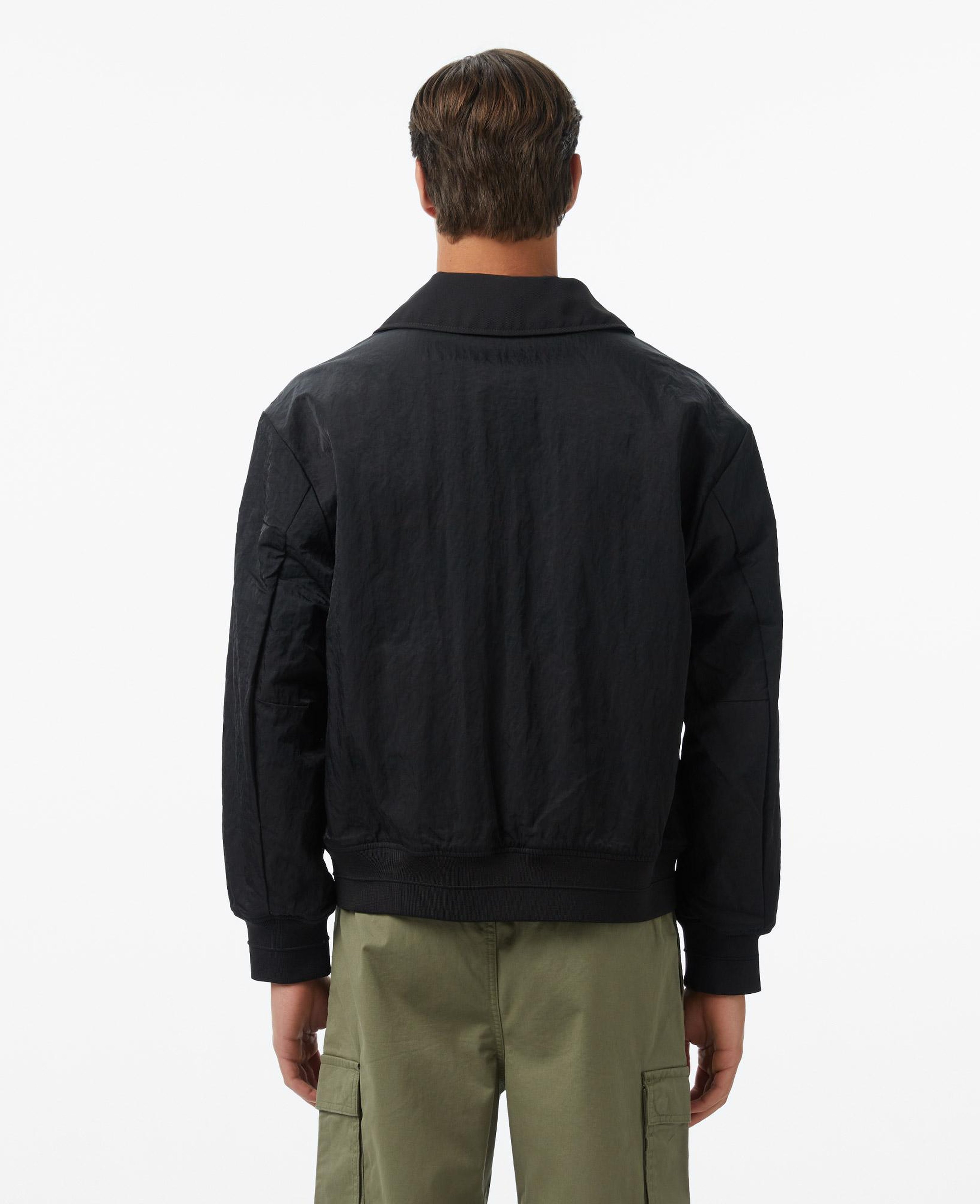 Calvin Klein Nylon Collared Reversible Erkek Siyah Ceket