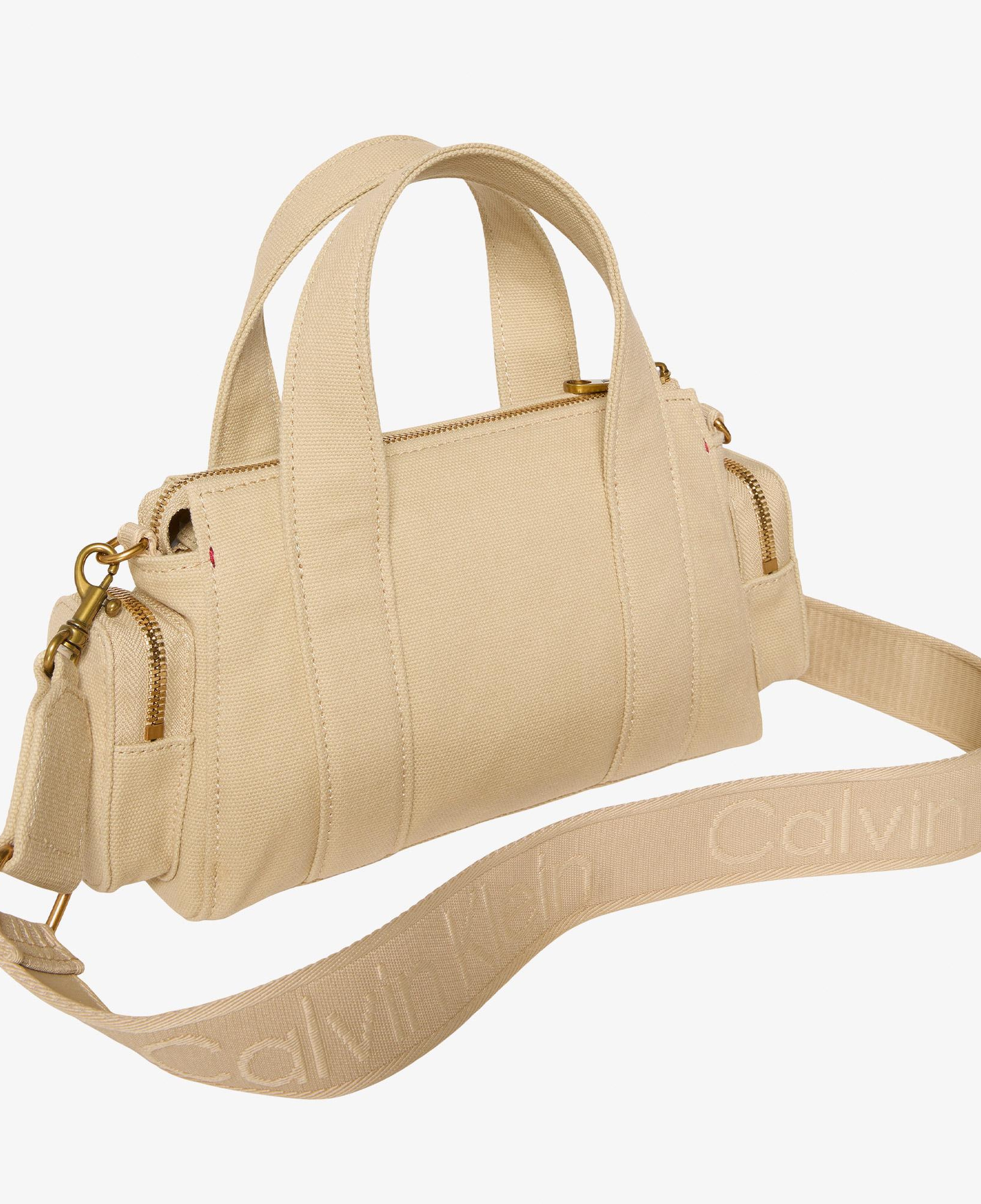 Calvin Klein Webbing Strap Canvas Pocket Kadın Haki Çapraz Çanta