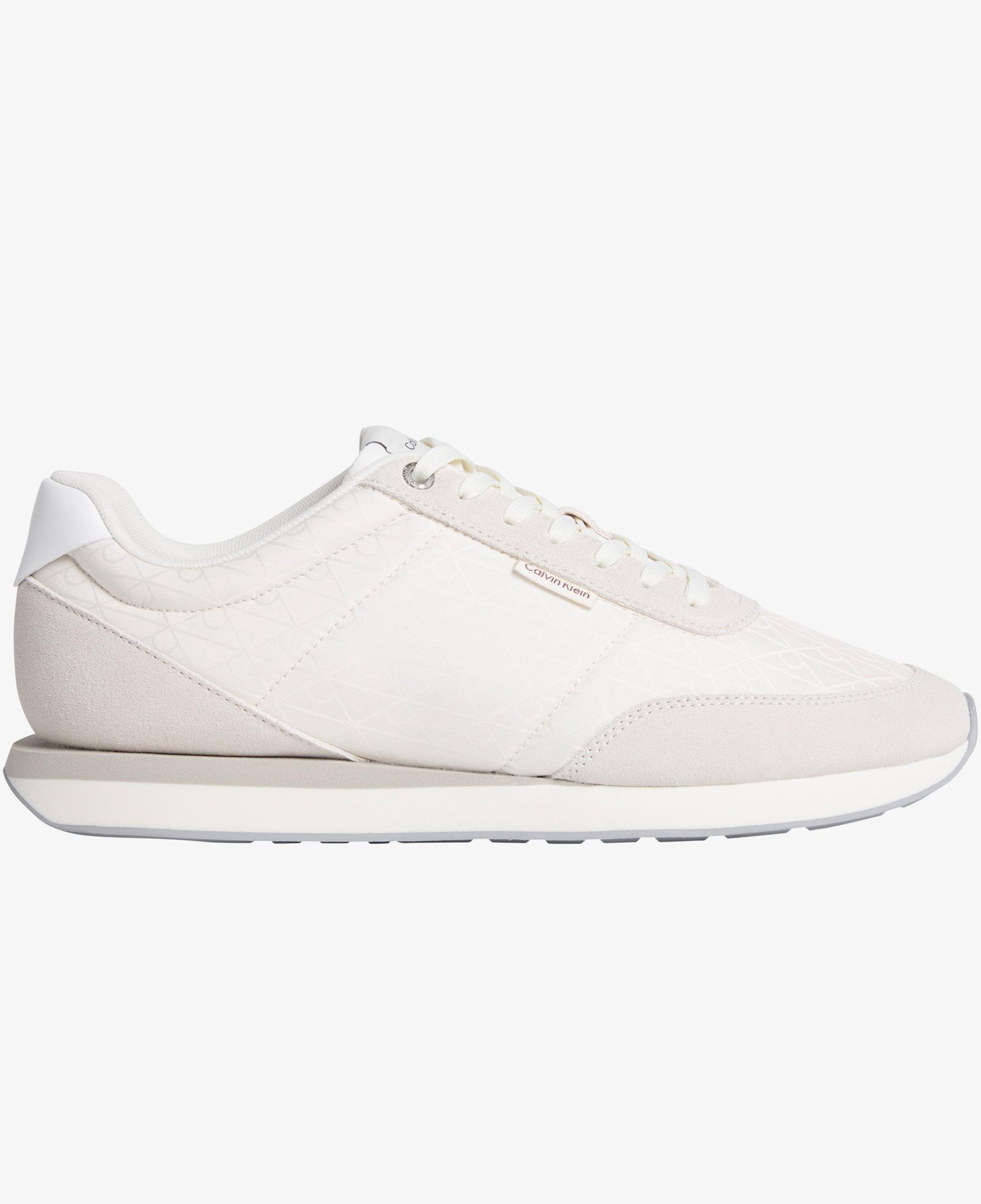 Calvin Klein Retro Runner Ripstop Erkek Beyaz Sneaker