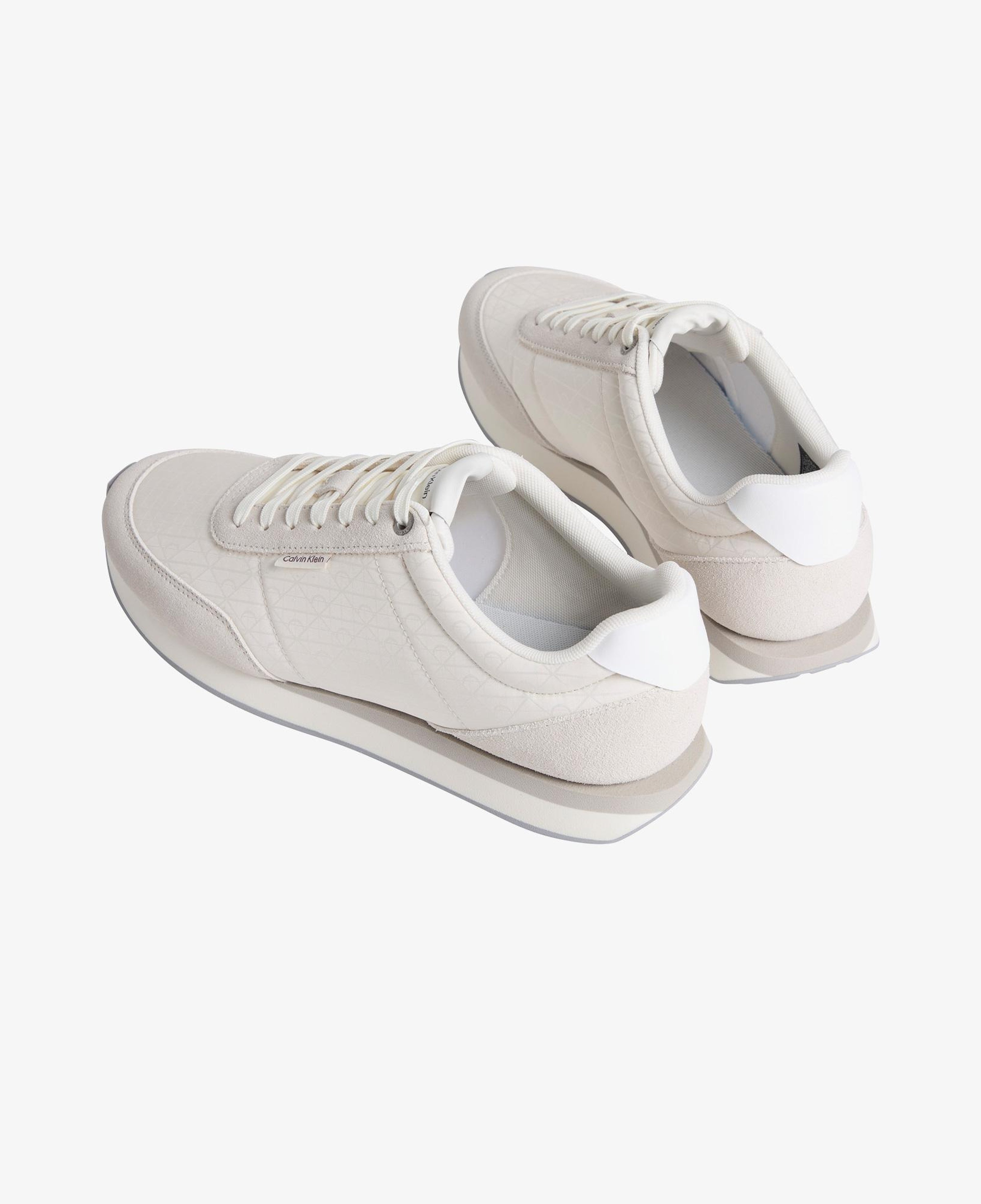 Calvin Klein Retro Runner Ripstop Erkek Beyaz Sneaker