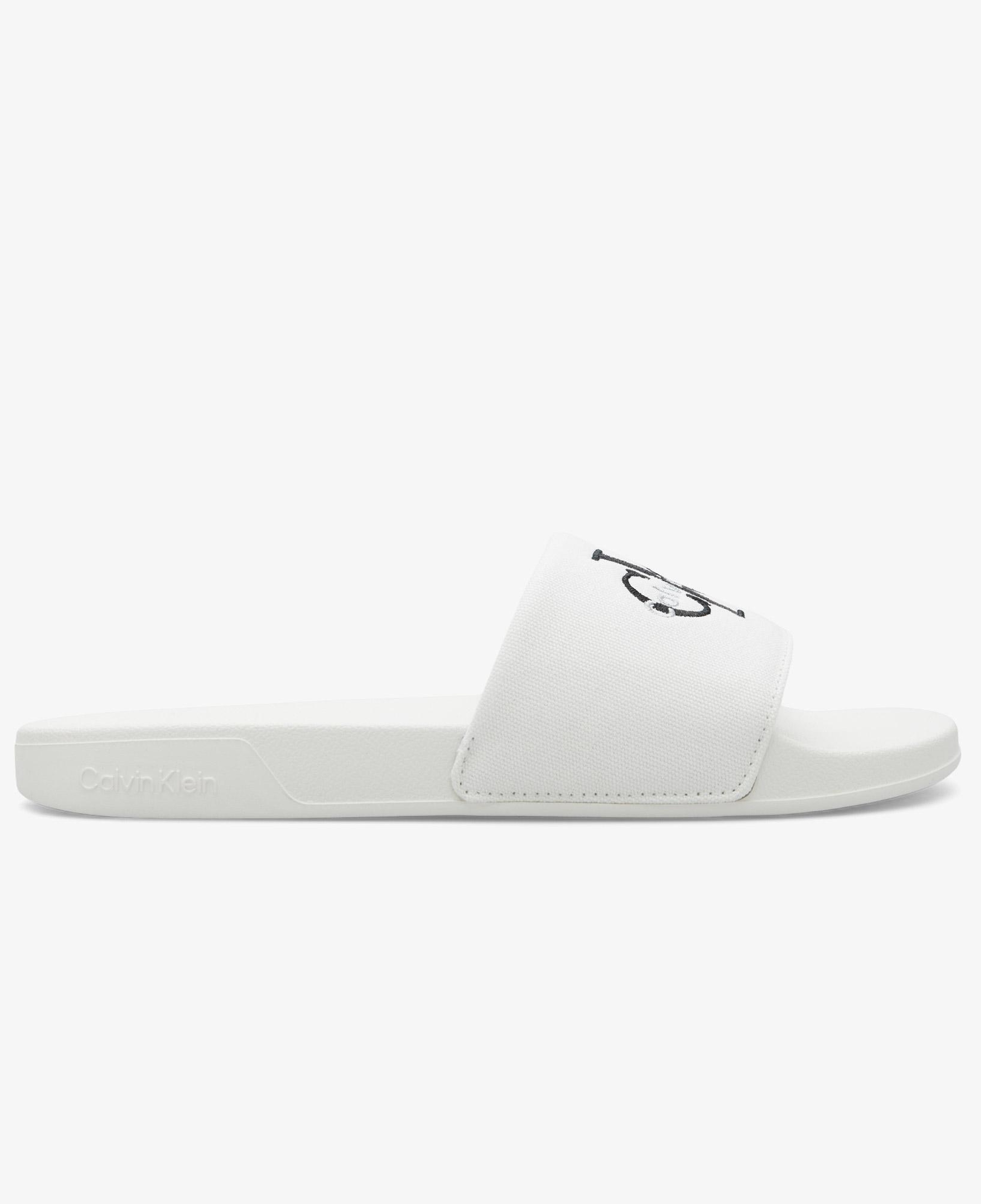 Calvin Klein Slide Erkek Beyaz Terlik