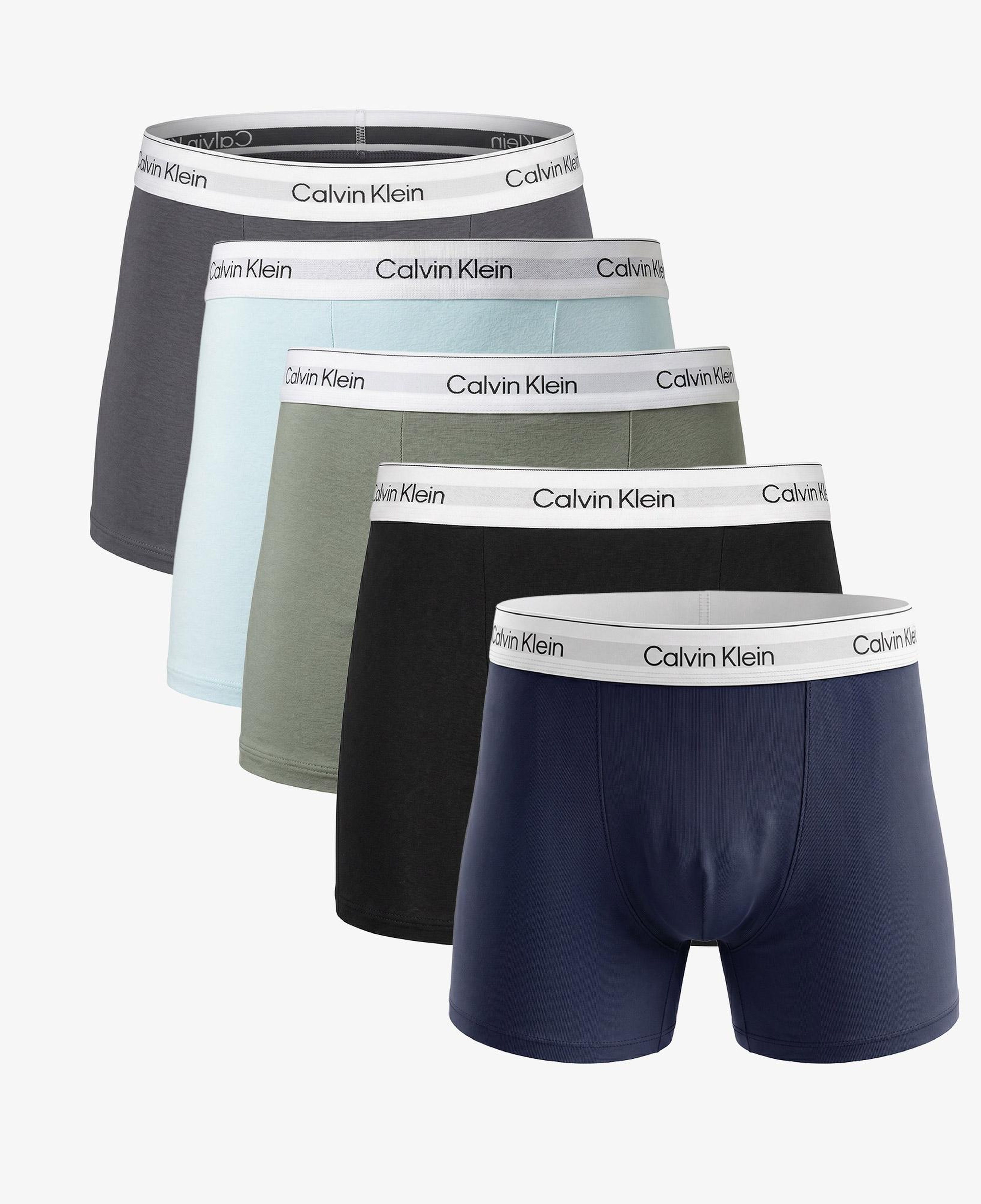 Calvin Klein Relaxed Fit Trunk 5'li Erkek Gri Boxer