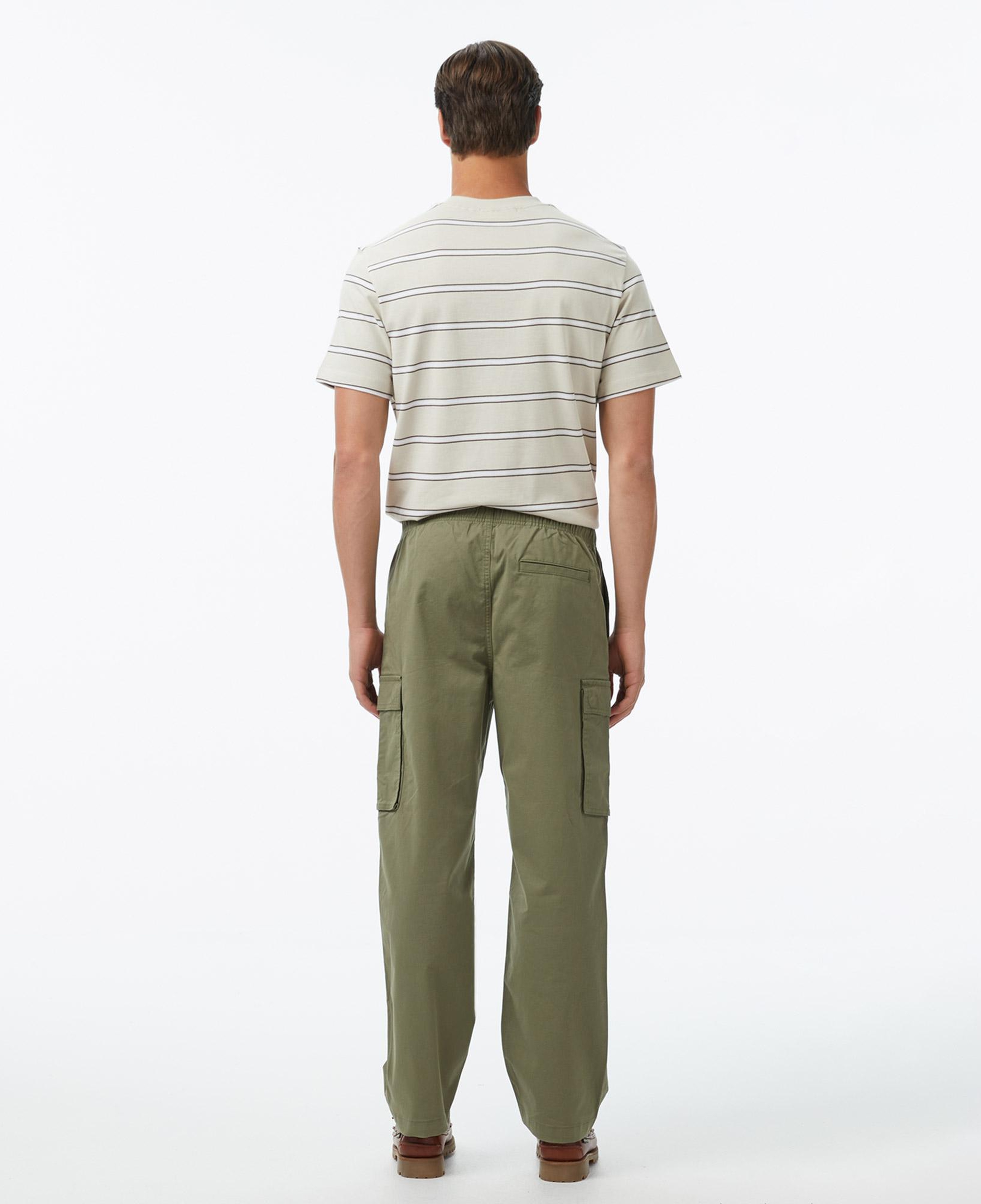 Calvin Klein Relaxed Straight Comfort Cotton Erkek Haki Pantolon