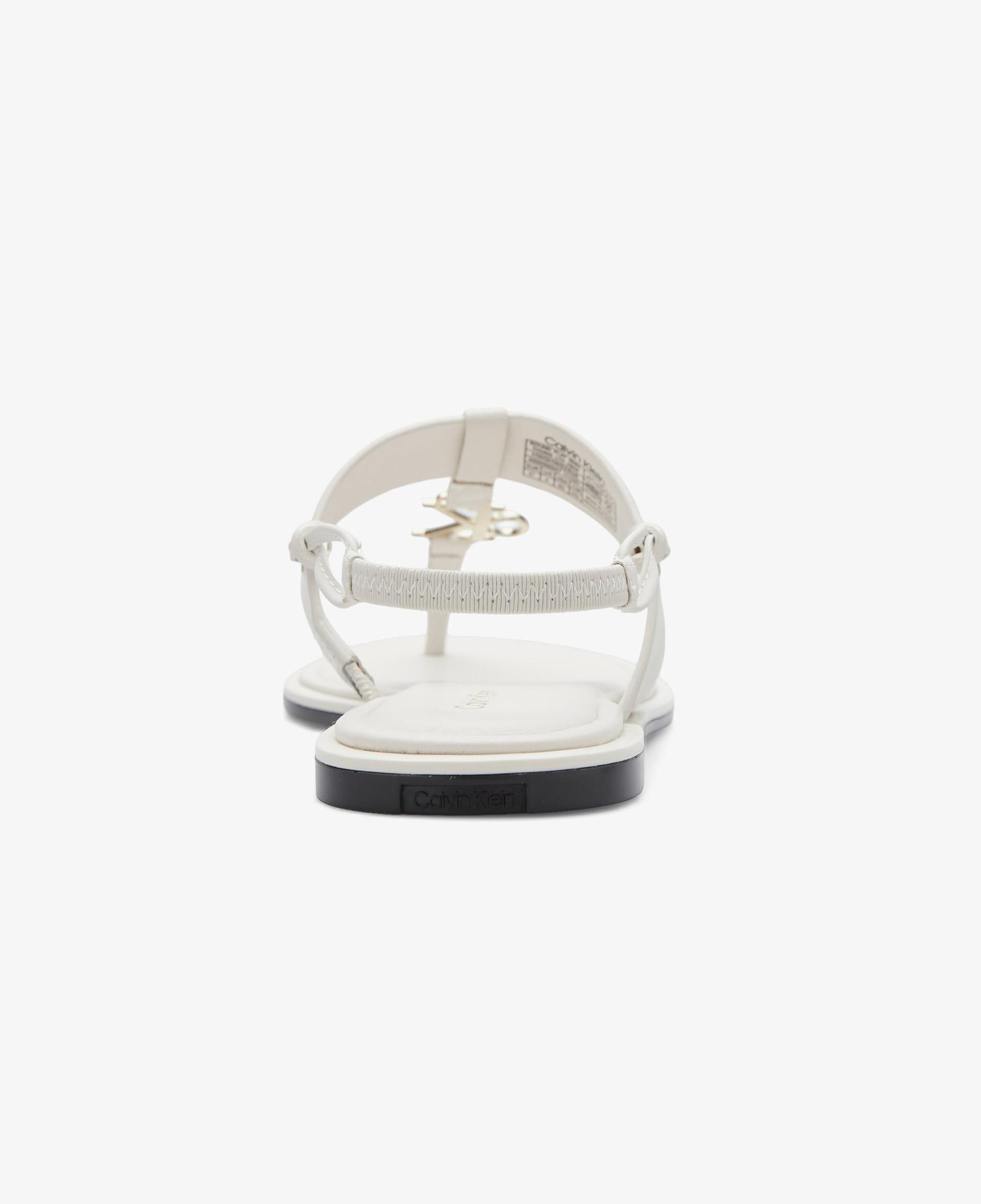 Calvin Klein Round Flat Kadın Gri Sandalet