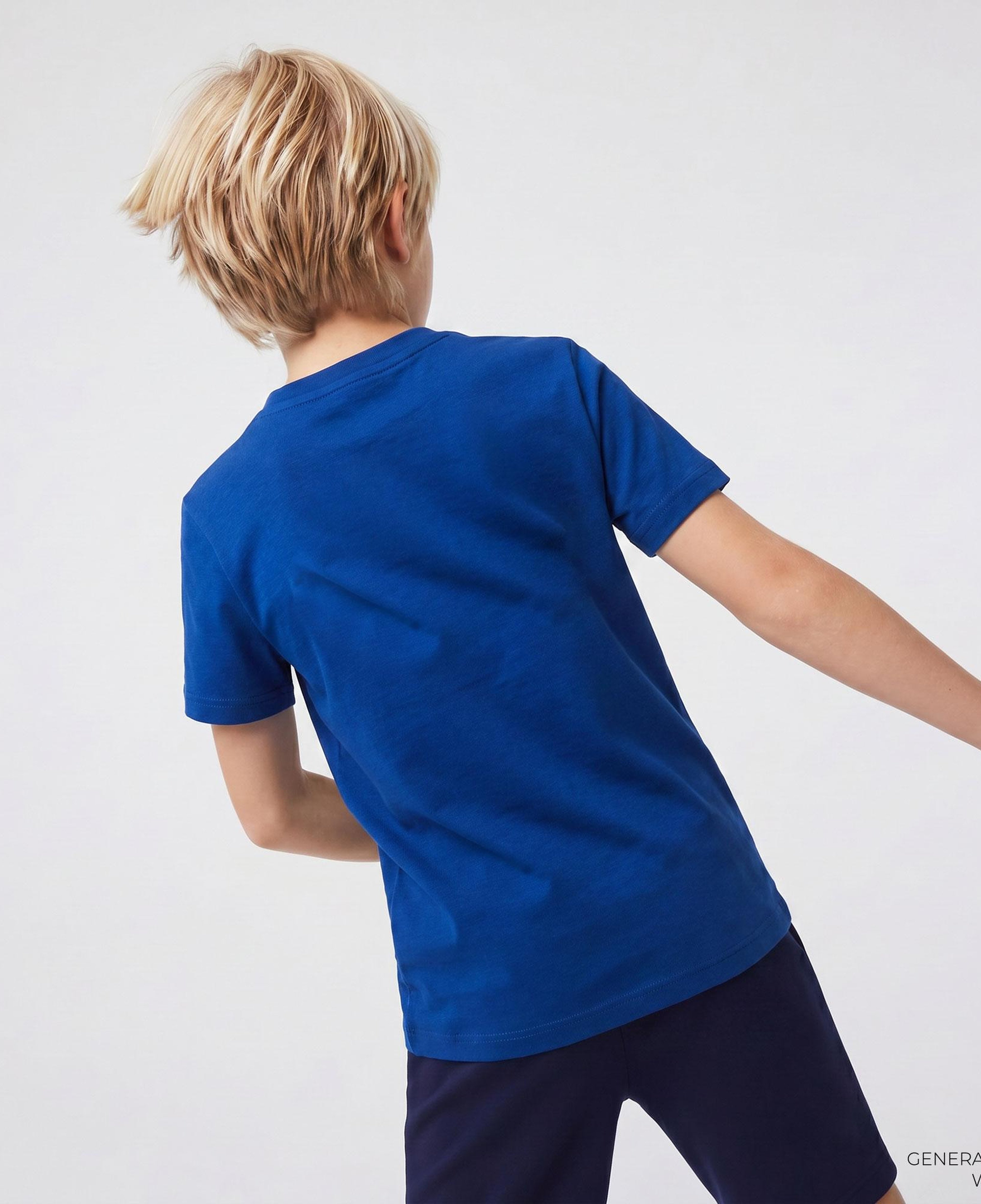 Calvin Klein Monologo Çocuk Mavi T-Shirt