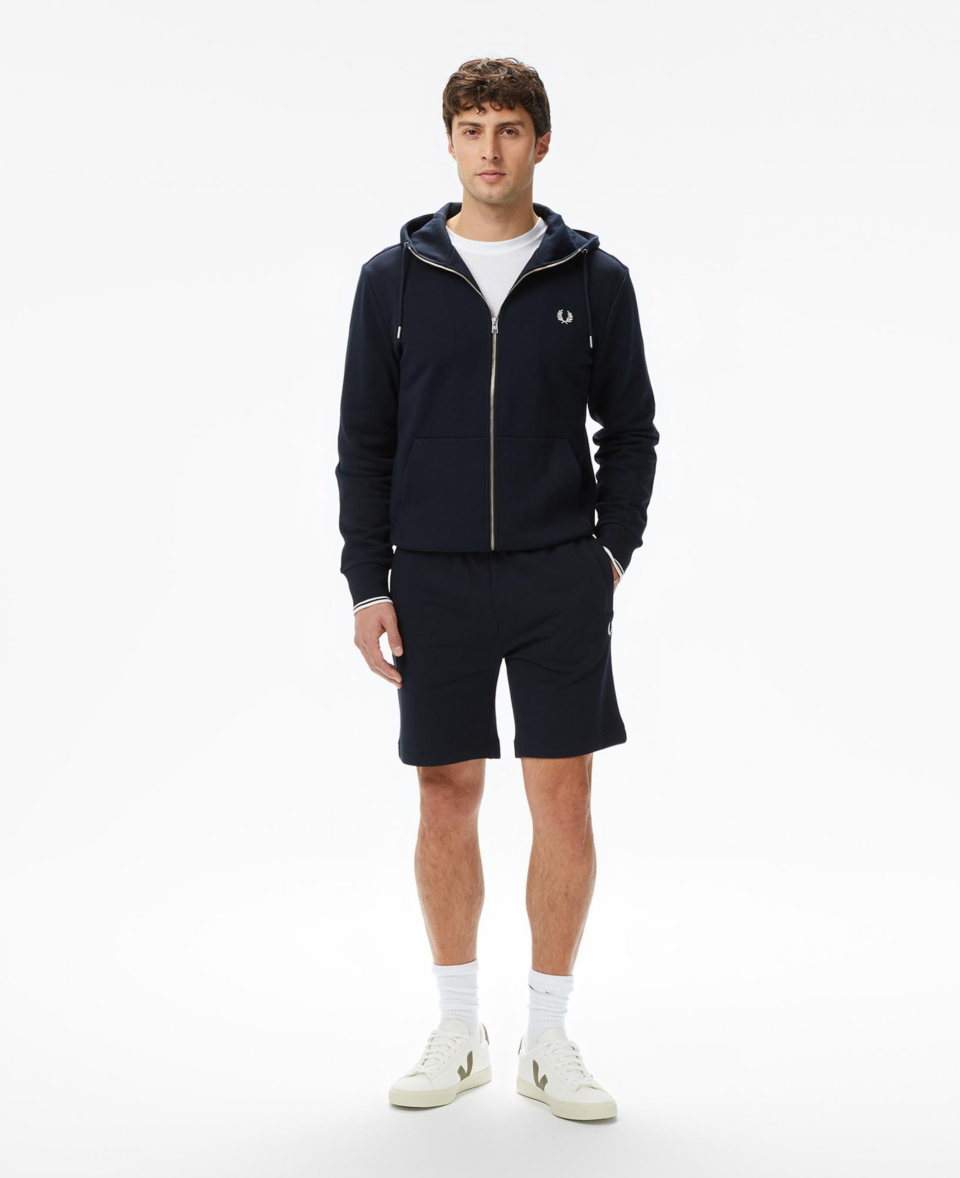 Fred Perry Tipped Sweat Erkek Lacivert Şort
