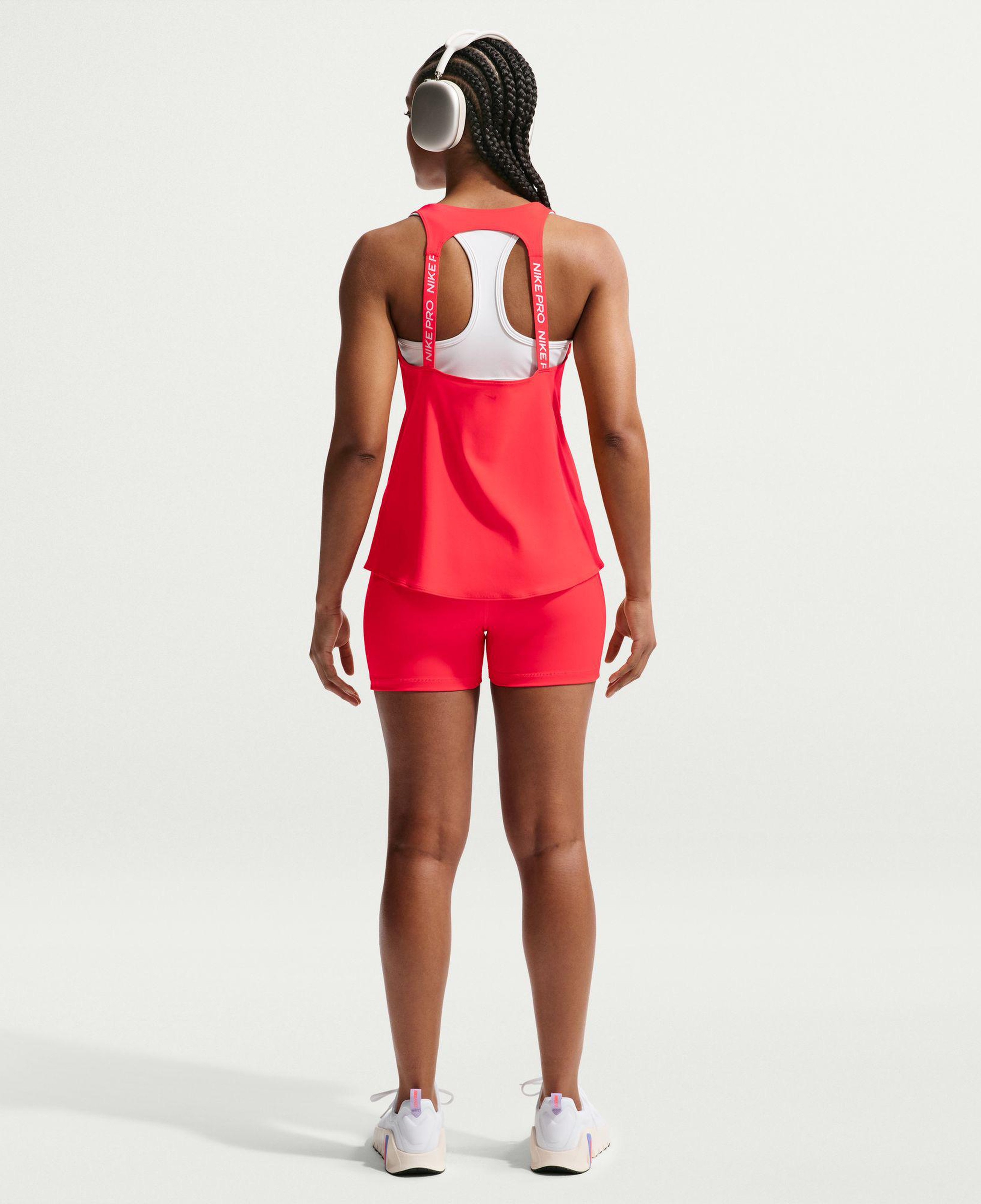 Nike Pro Dri-Fit 365 Mid Rise 8 cm Kadın Pembe Kısa Tayt