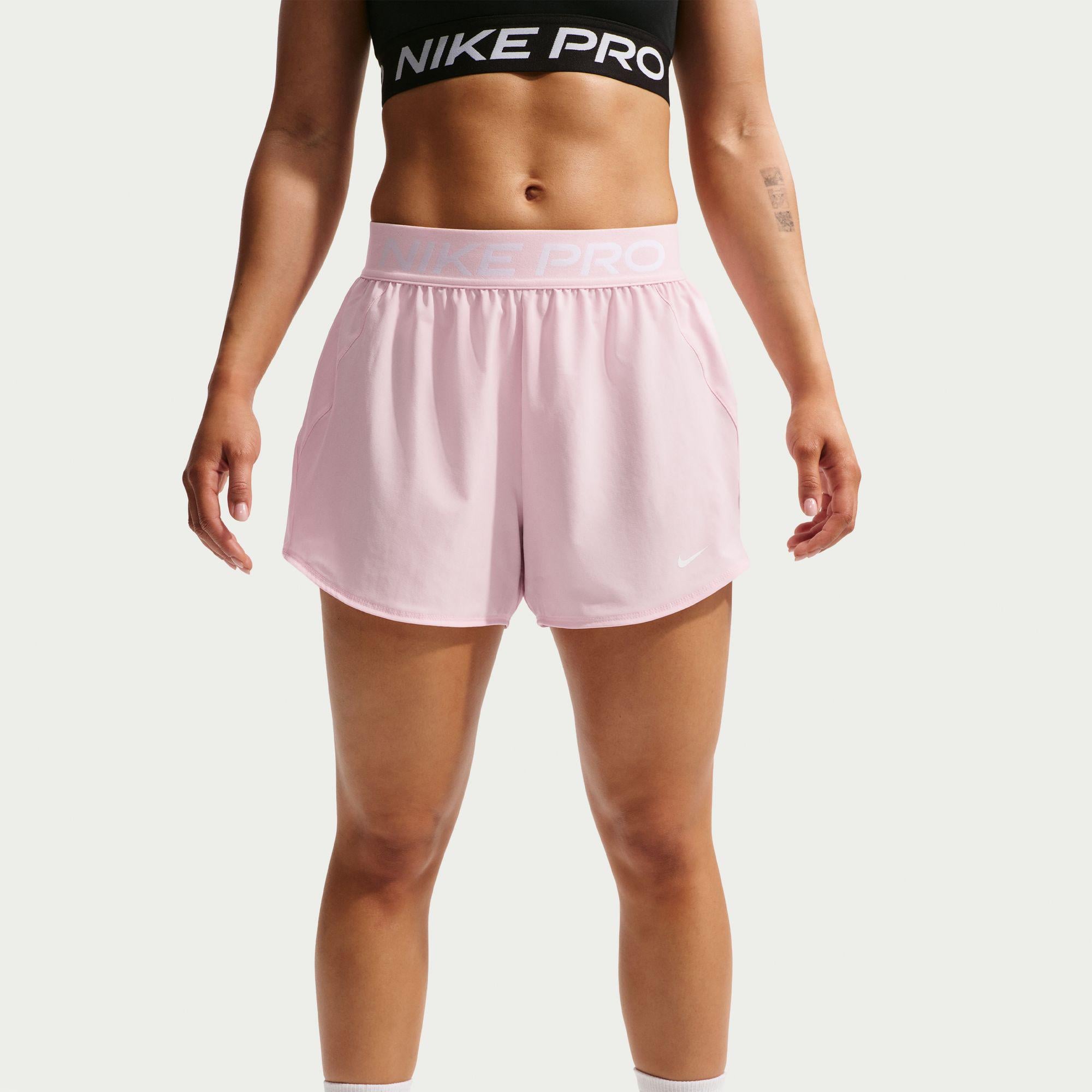 Nike Pro Dri-Fit 365 8 cm Woven Kadın Pembe Şort