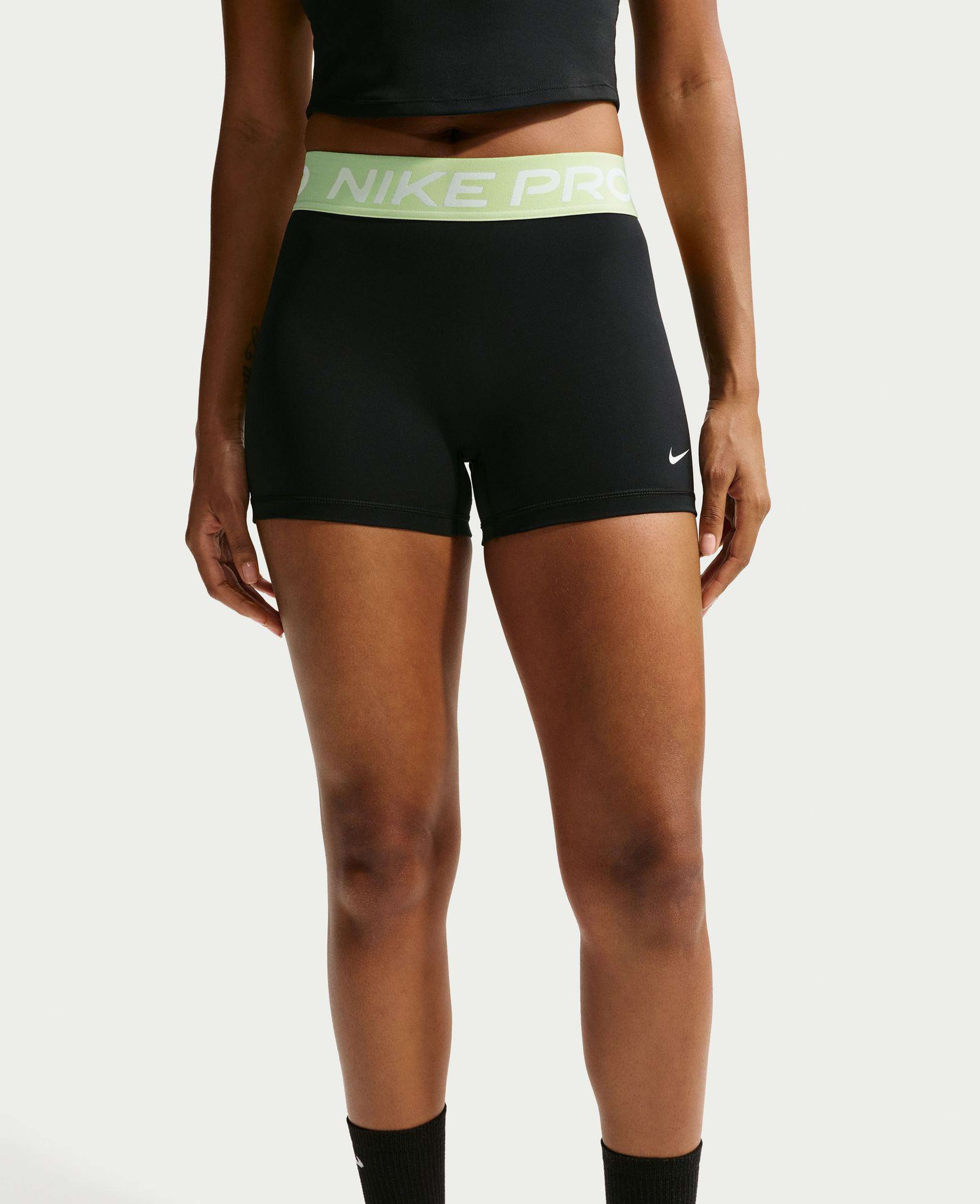 Nike Pro Dri-Fit 365 Mid Rise 8 cm Kadın Siyah Kısa Tayt