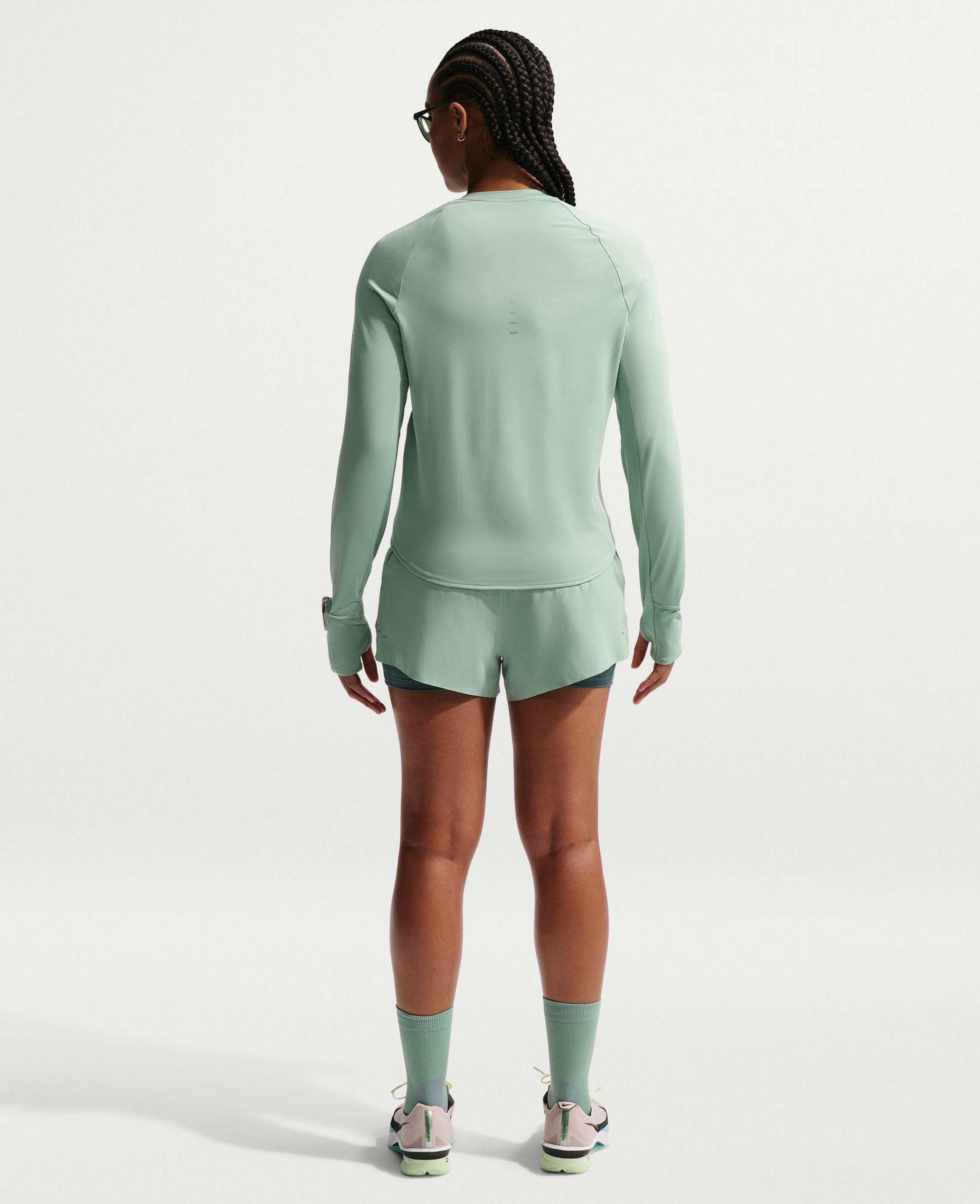 Nike Swift Dri-Fit Kadın Yeşil Uzun Kollu T-Shirt